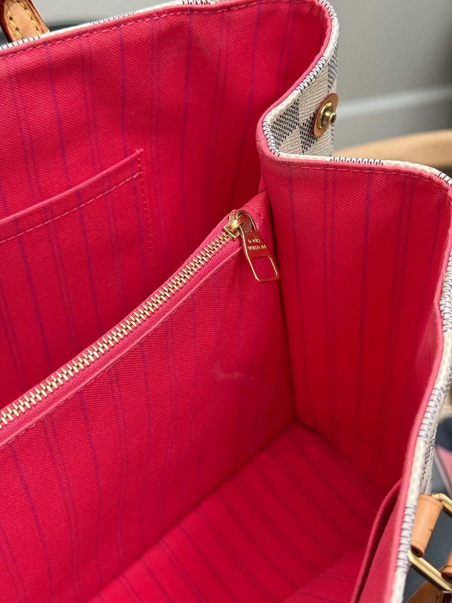 Calvi Damier Azur with Dustbag - ๐๏ธ Year: 2015