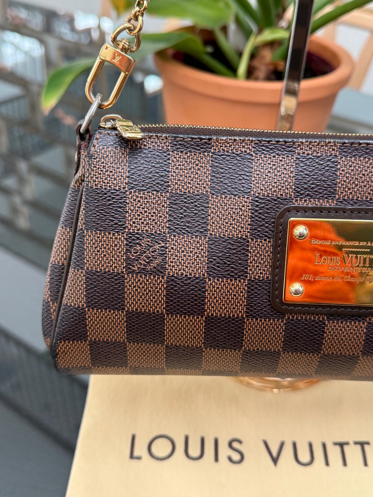 Eva Clutch in DE with Dustbag, Insert Organizer, Box and Paper bag ๐๏ธ Year: 2013