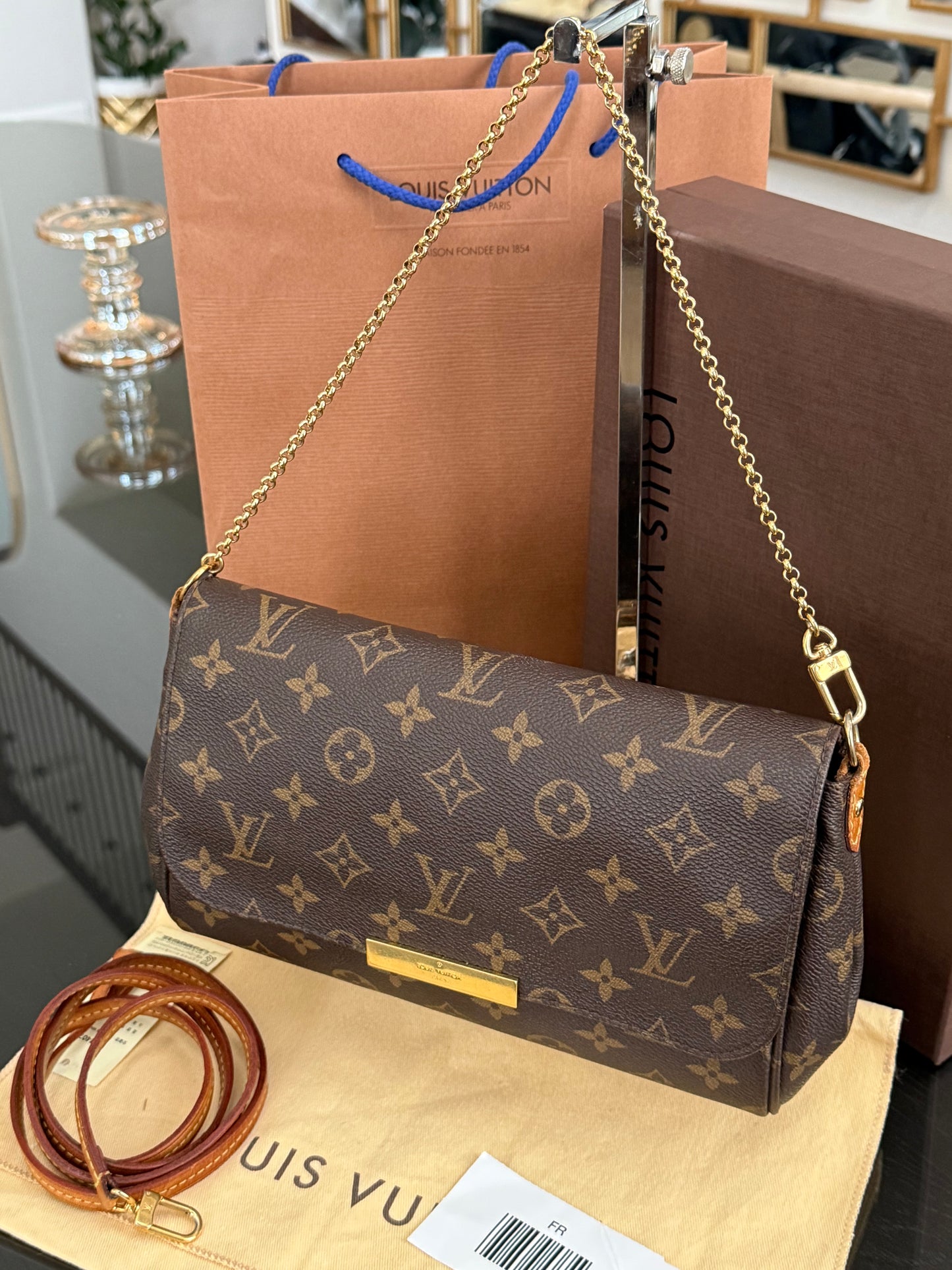 Favorite MM in Monogram with Dustbag, Box and Paper Bag -๐๏ธ Year: 2012