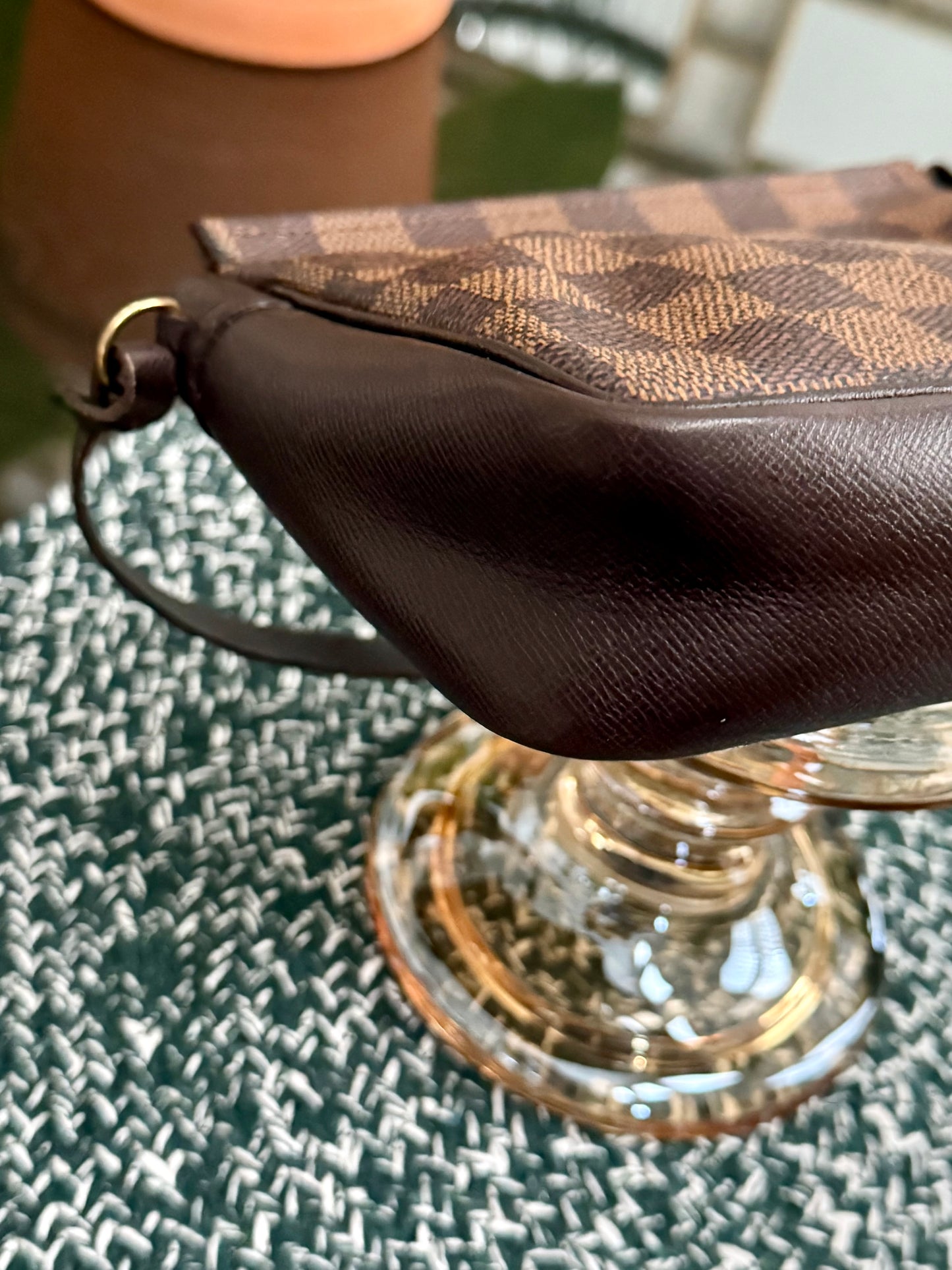 Damier Ebene Trousse Pochette with Insert Organizer - ๐
Year: 1998