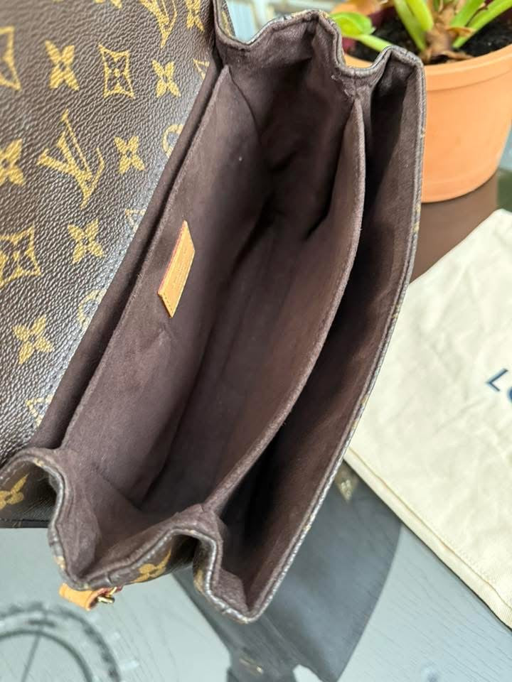 Pochette Metis in Monogram with Box, Dustbag and Paper bag -Year 2015