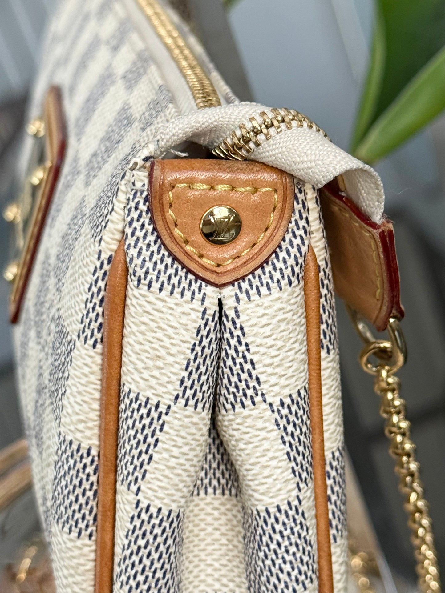 Eva Clutch in Azur with Dustbag and box ๐๏ธ Year: 2010