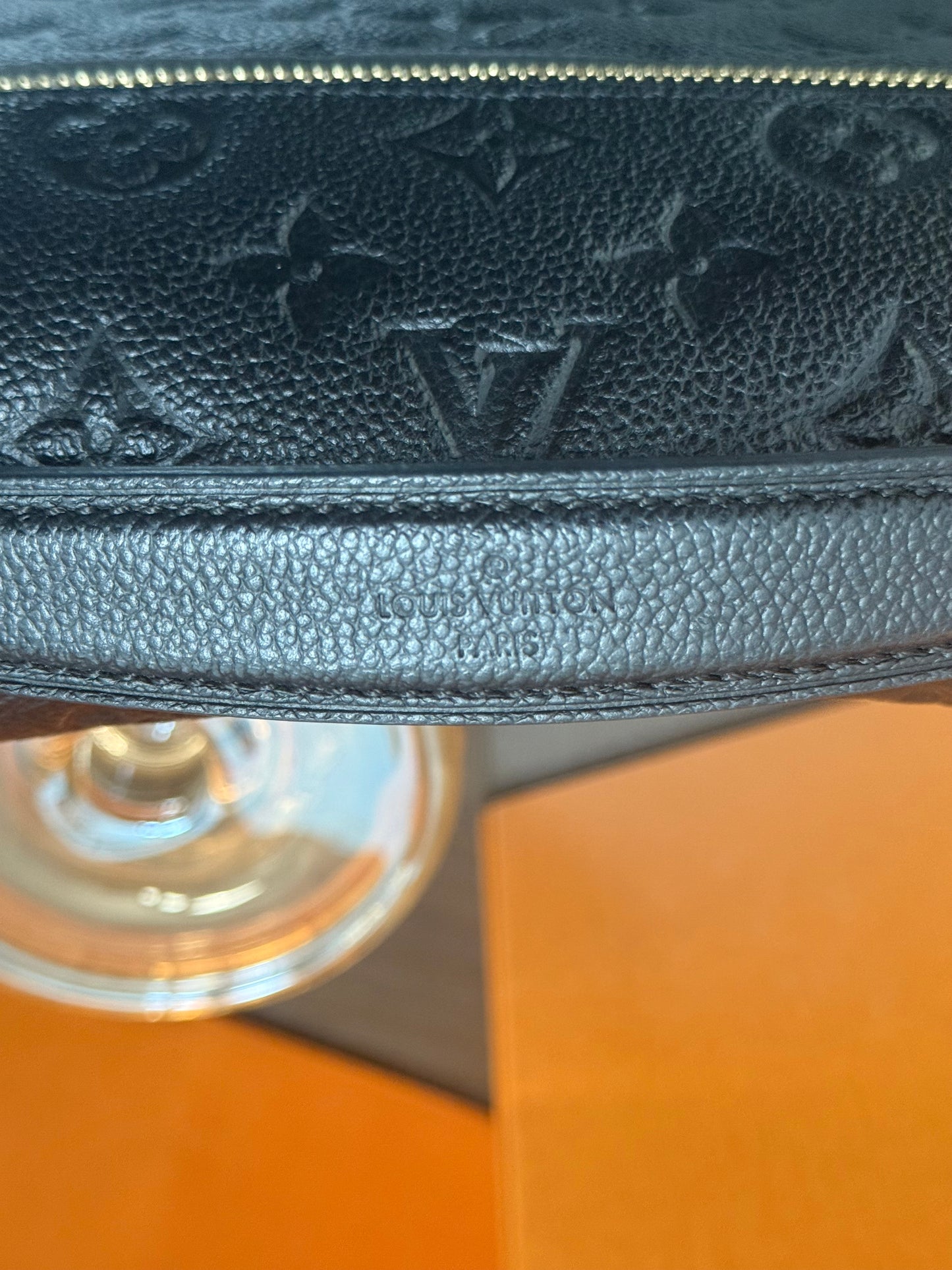 Pochette Metis Empriente Noir with Box, Dustbag, Receipt and Paper bag -Microchip & Authenticed