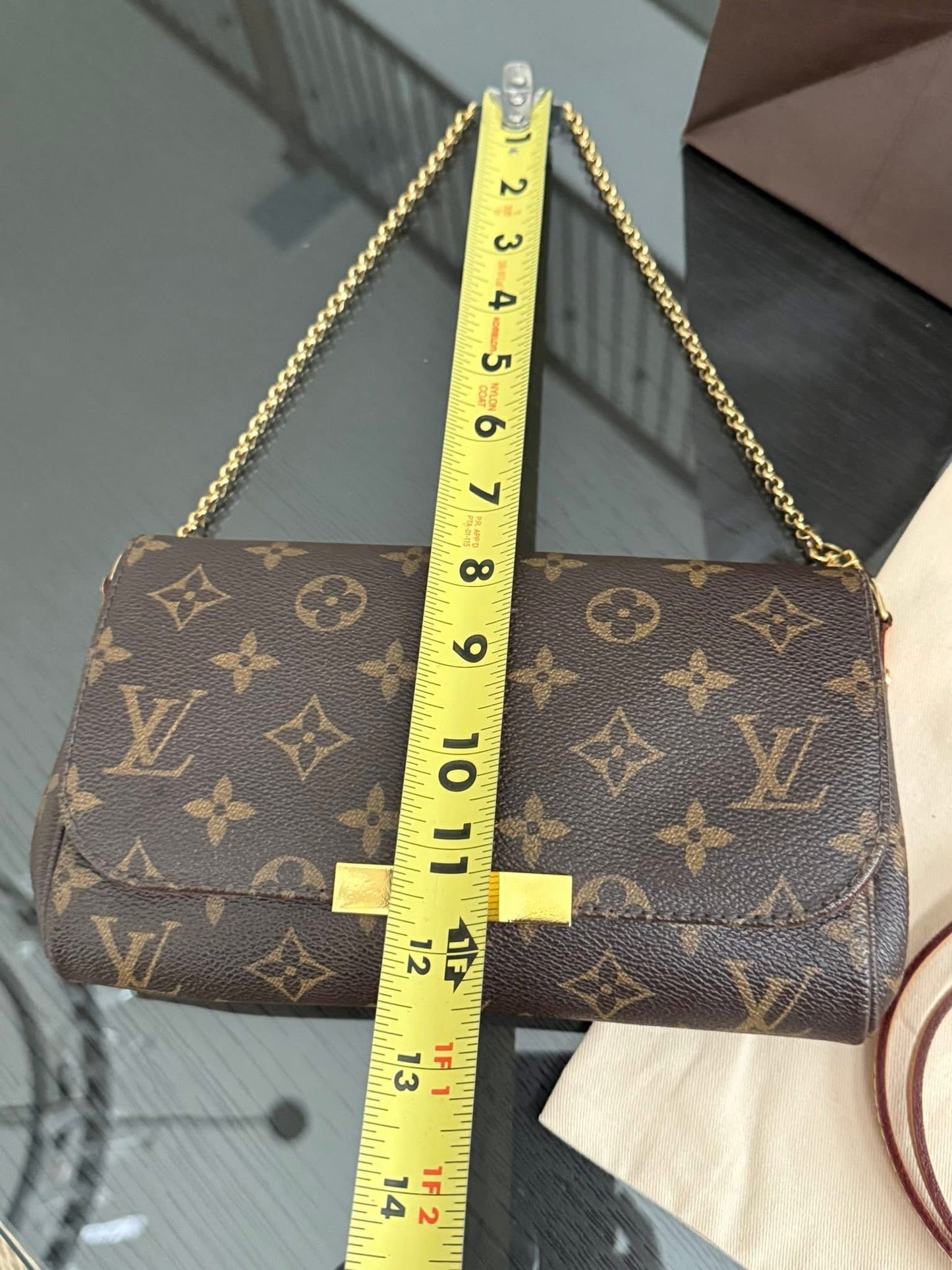Favorite PM in Monogram with Dustbag, Box and Paper Bag -๐๏ธ Year: 2013