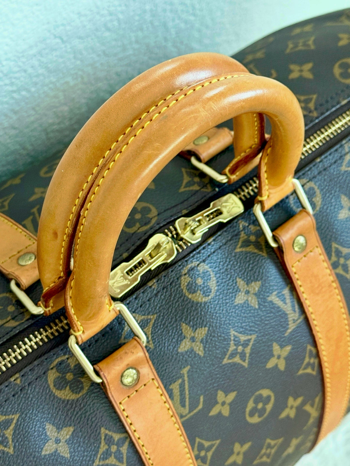 Keepall 45 with luggage tag and Poignet -🗓️ Year 1993