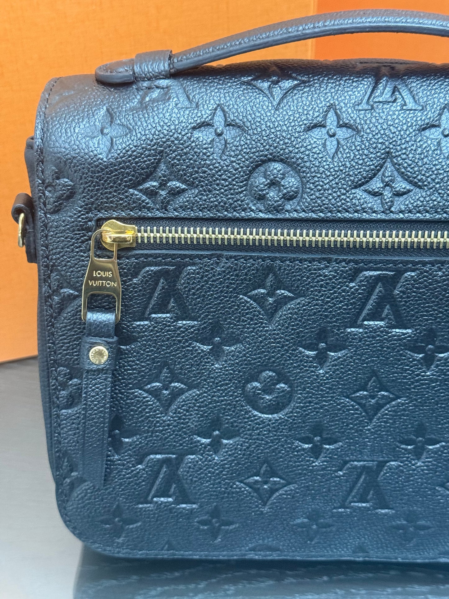 Pochette Metis Empriente Noir with Box, Dustbag, Receipt and Paper bag -Microchip & Authenticed
