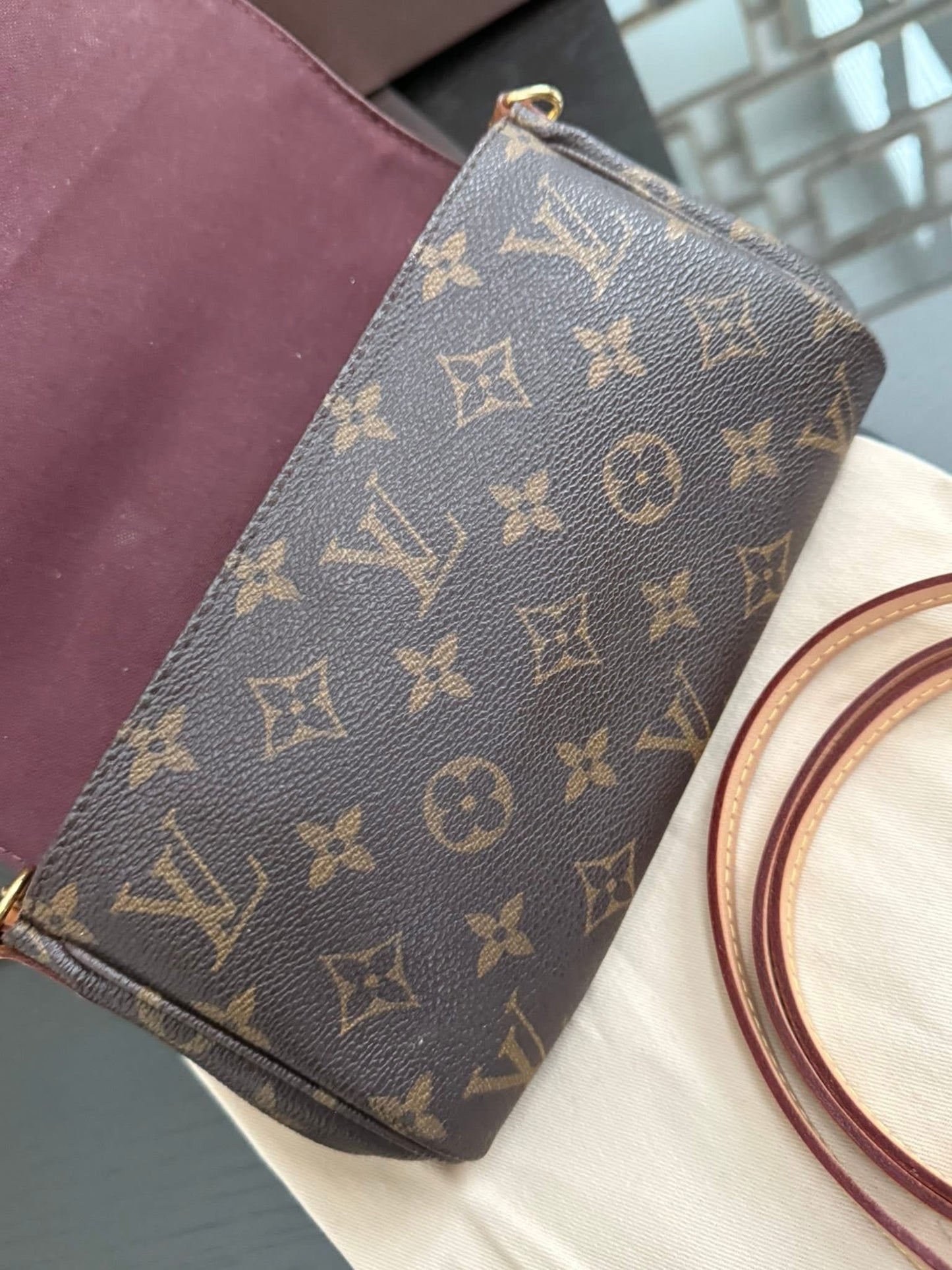 Favorite PM in Monogram with Dustbag, Box and Paper Bag -๐๏ธ Year: 2013