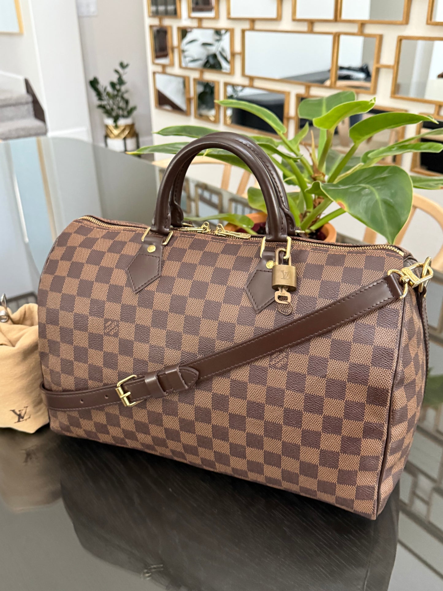 Speedy 35 Bandoulier in DE with lock π key and Dustbag -ποΈ Year: 2012