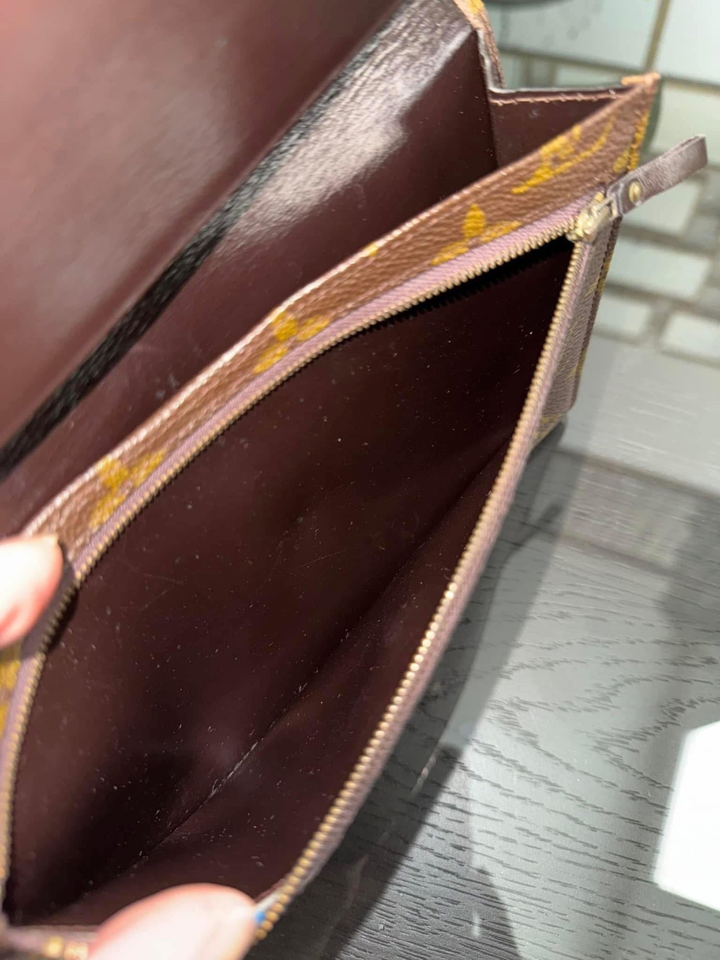 Rabat Clutch with Insert and Generic Crossbody Strap🗓️ Circa 80’s