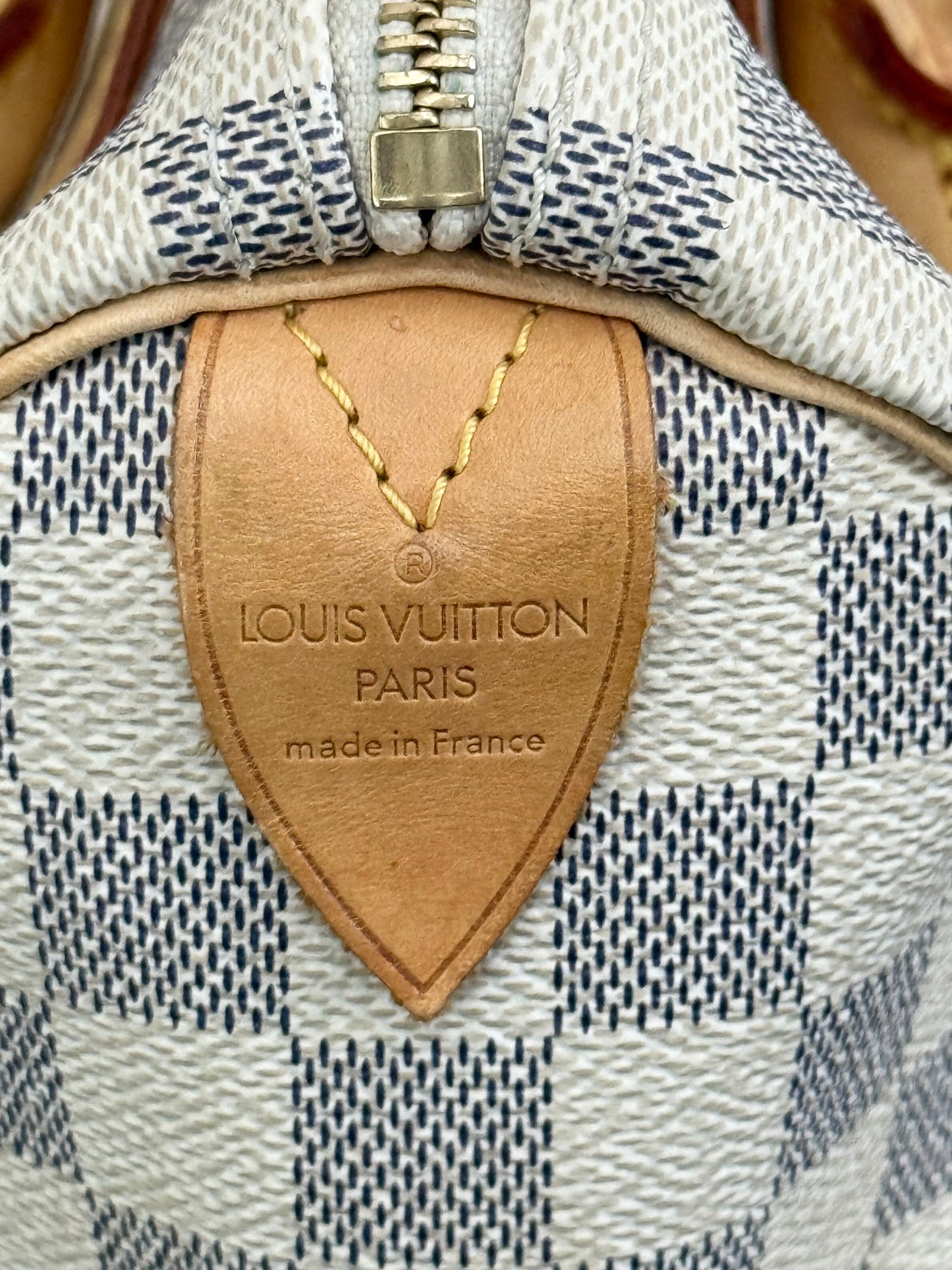 Speedy 30 in Damier Azur with lock π key, Dustbag and Insert Organizer -ποΈ Year 2007