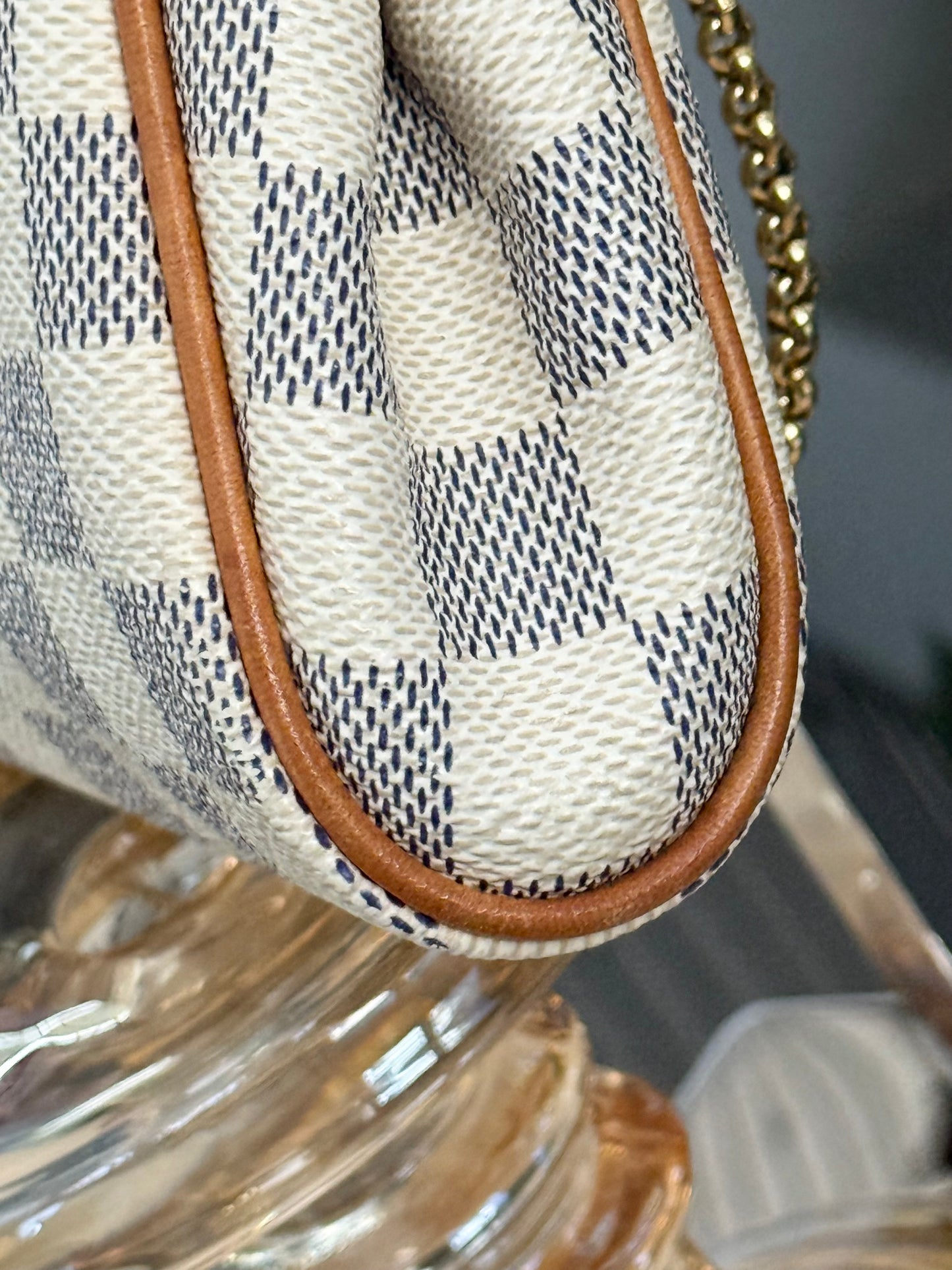 Eva Clutch in Azur with Dustbag and box ๐๏ธ Year: 2010