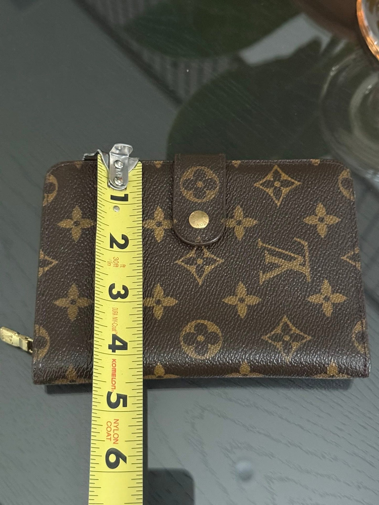 Monogram Papier Zip Passport Wallet ๐๏ธ Year: 1997