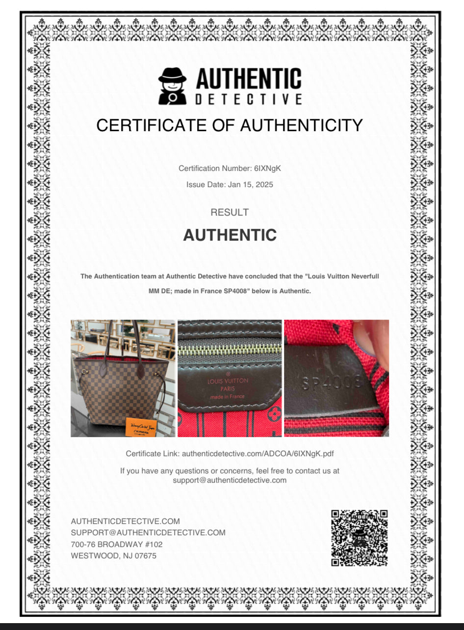 Neverfull MM with Dustbag -๐๏ธ Year: 2008