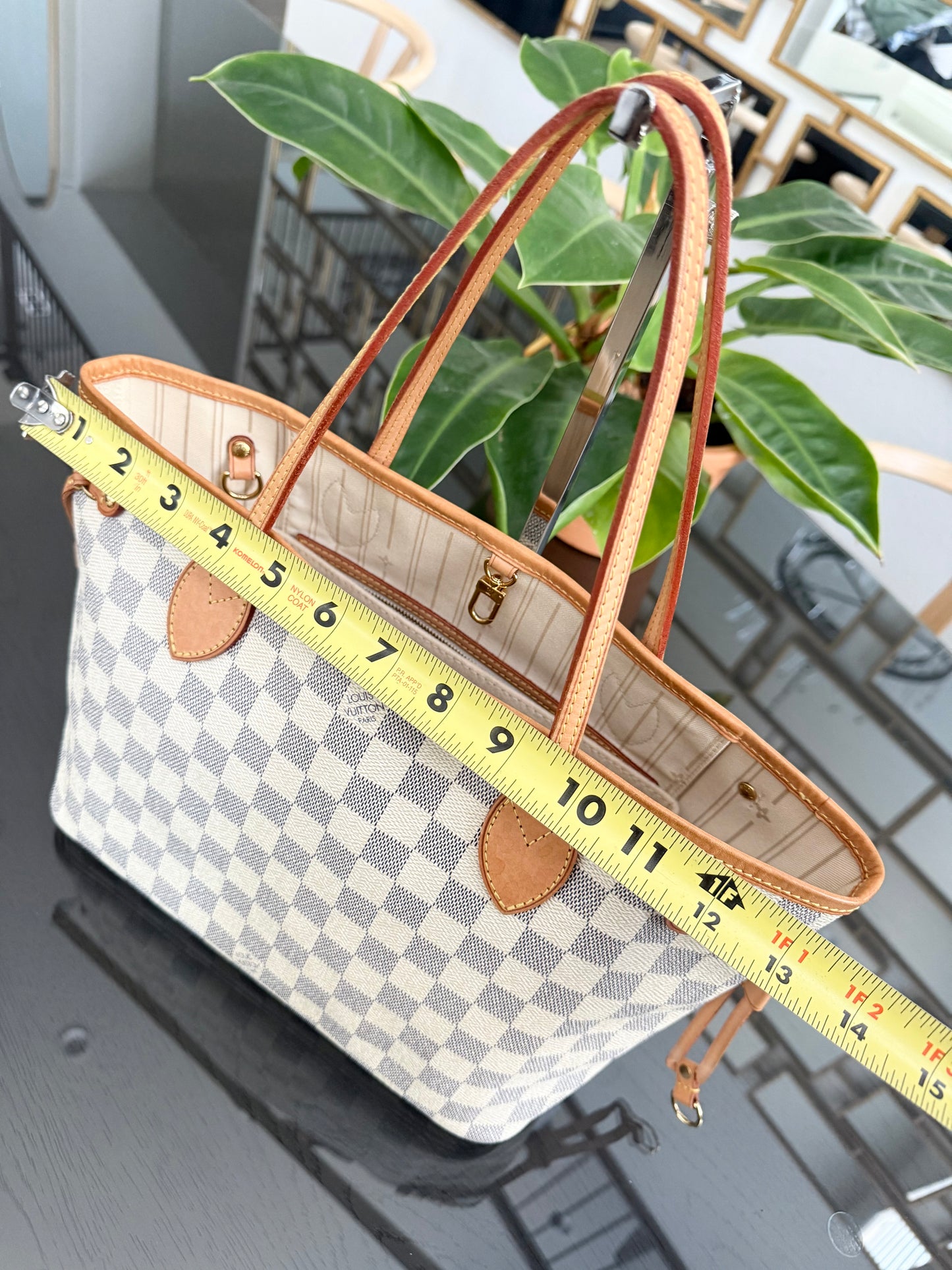 Neverfull PM in Azur with Dustbag and Insert Organizer ๐๏ธ Year: 2012