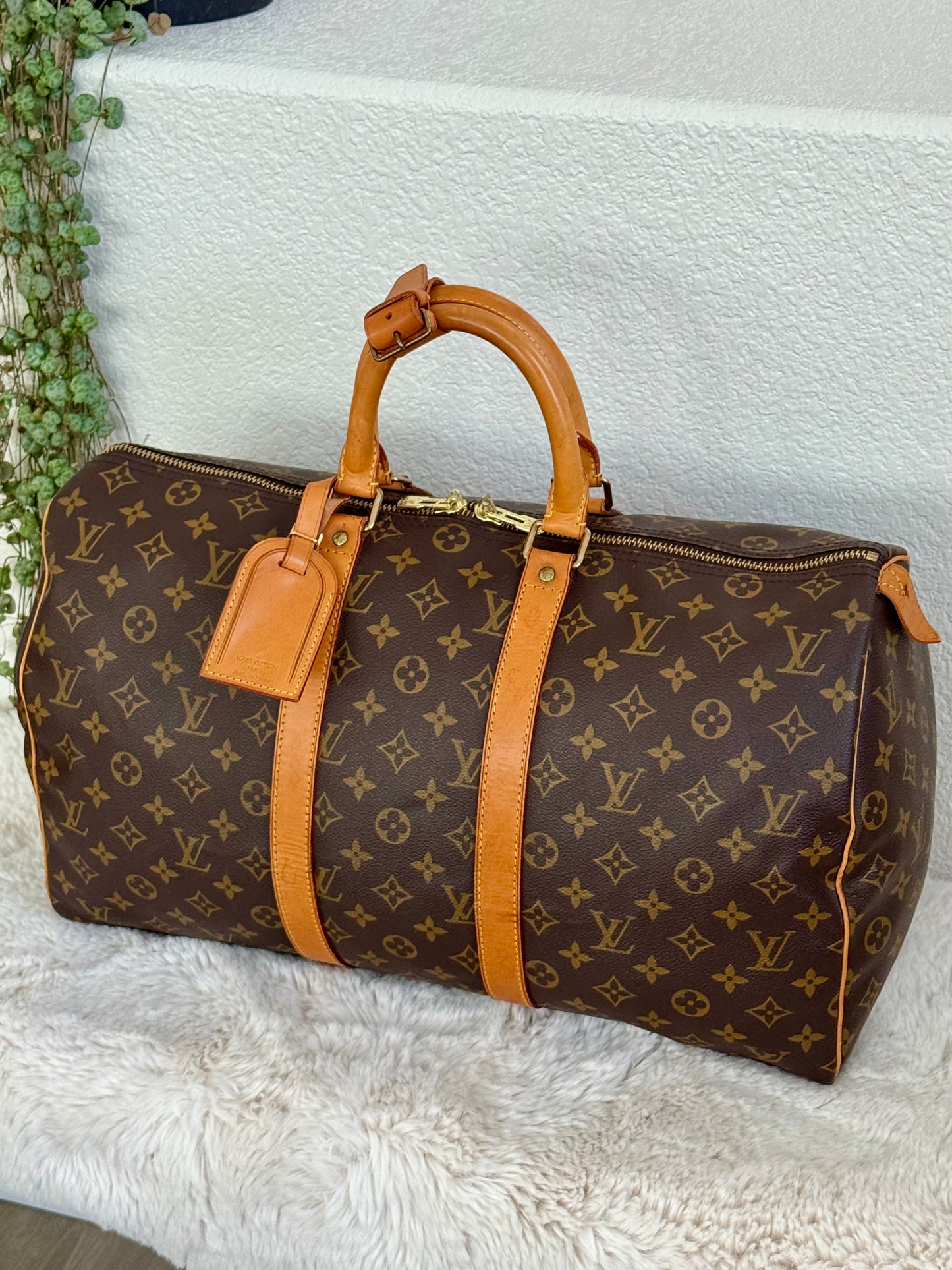 Keepall 45 with luggage tag and Poignet -🗓️ Year 1993