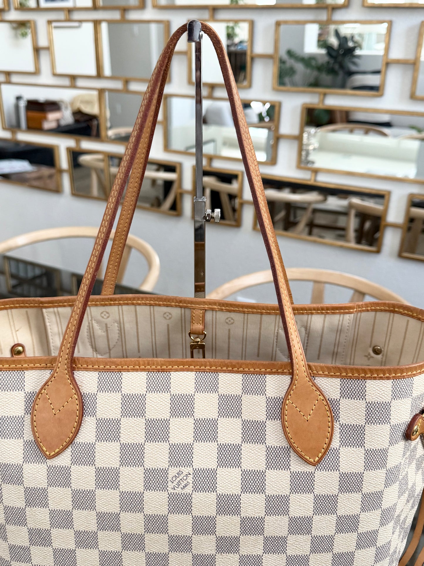 Neverfull MM Azur iwith Dustbag and Insert Organizer-๐๏ธ Year: 2011