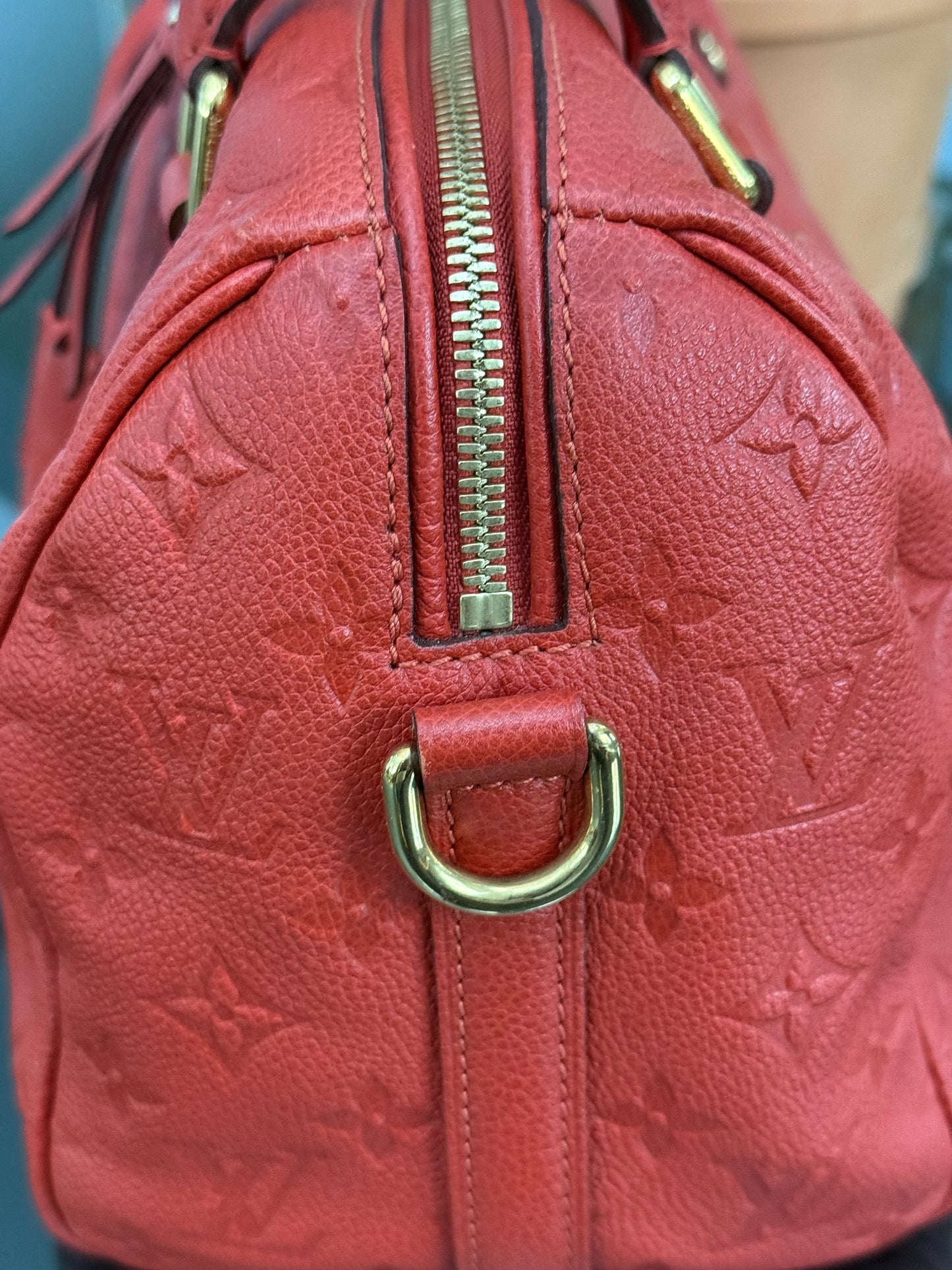 🌺Empriente Speedy 25 Bandoulier with lock 🔐 keys -🗓️ Year: 2012