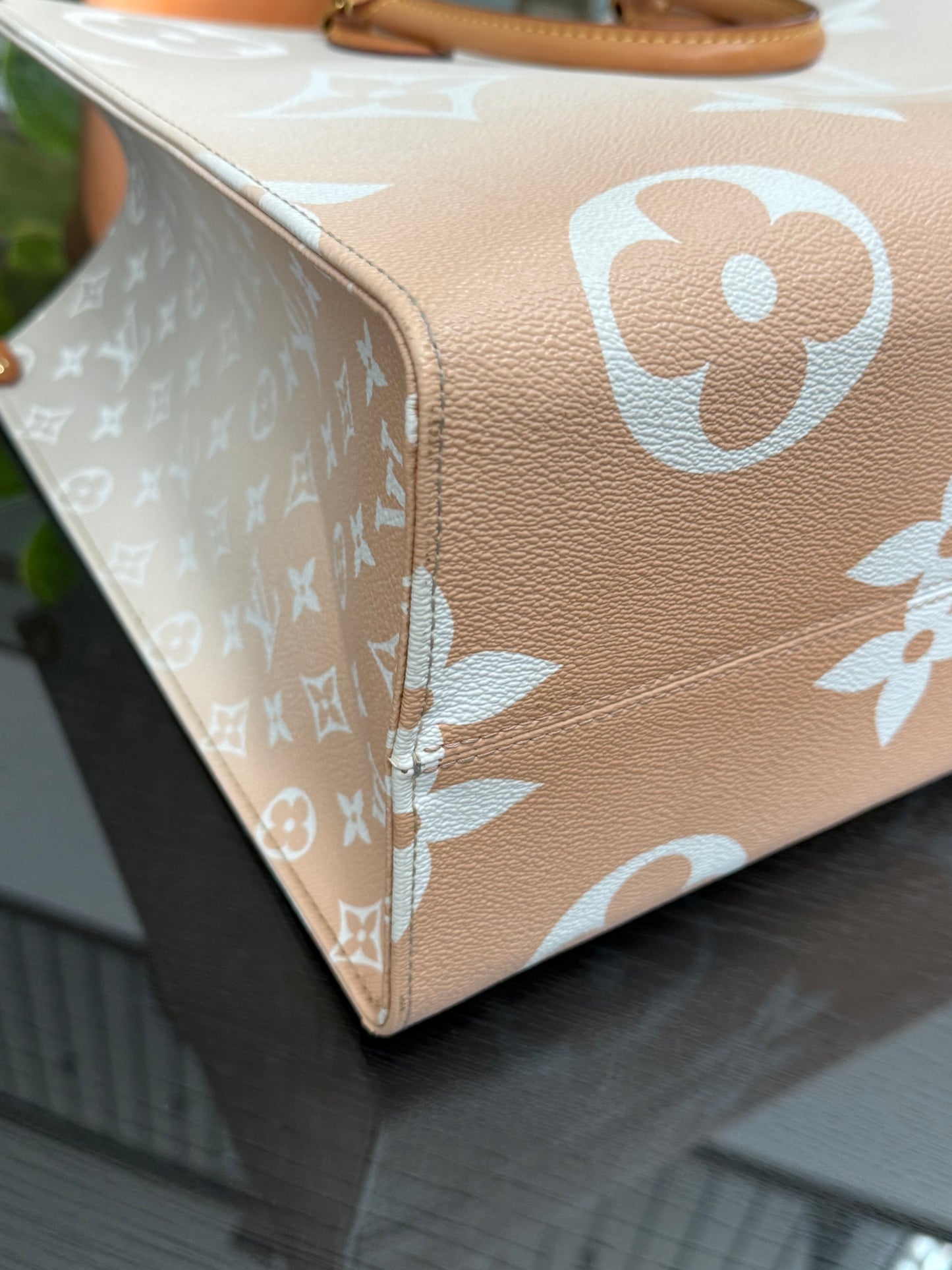 On The Go GM By The Pool in Monogram with Dustbag and Insert Organizer -Microchip
