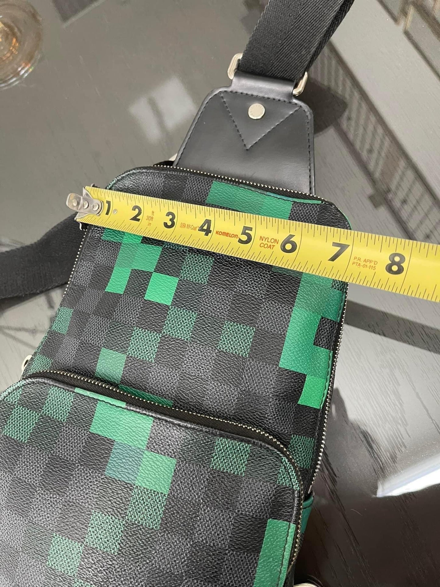 Avenue Sling Damier Graphite Green Pixel -Year 2018