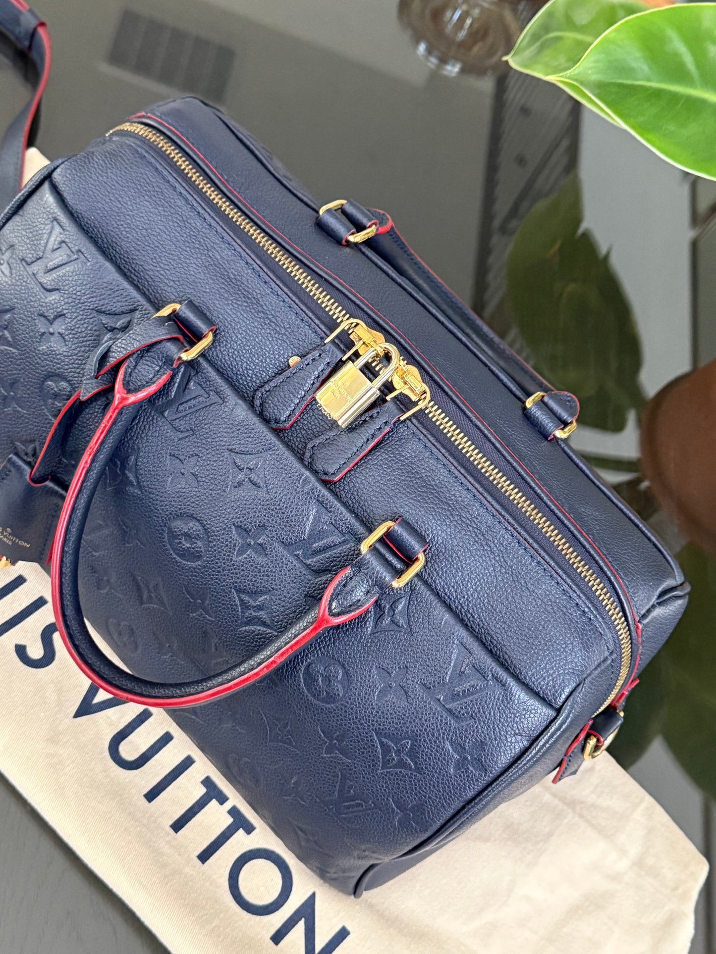 Empreinte Speedy 30 Bandoulier Marine Rouge with Dustbag ๐๏ธ Year: 2016