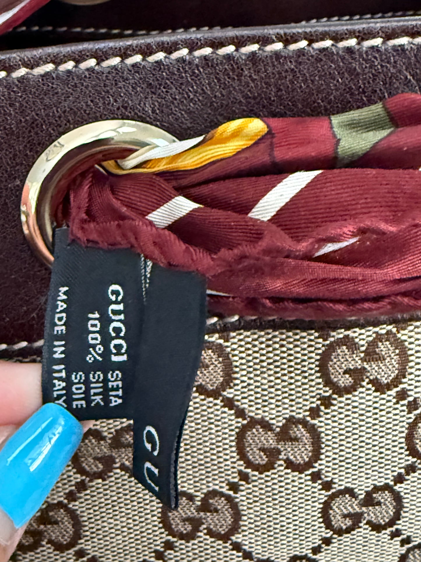 Gucci Positano Scarf- Vintage