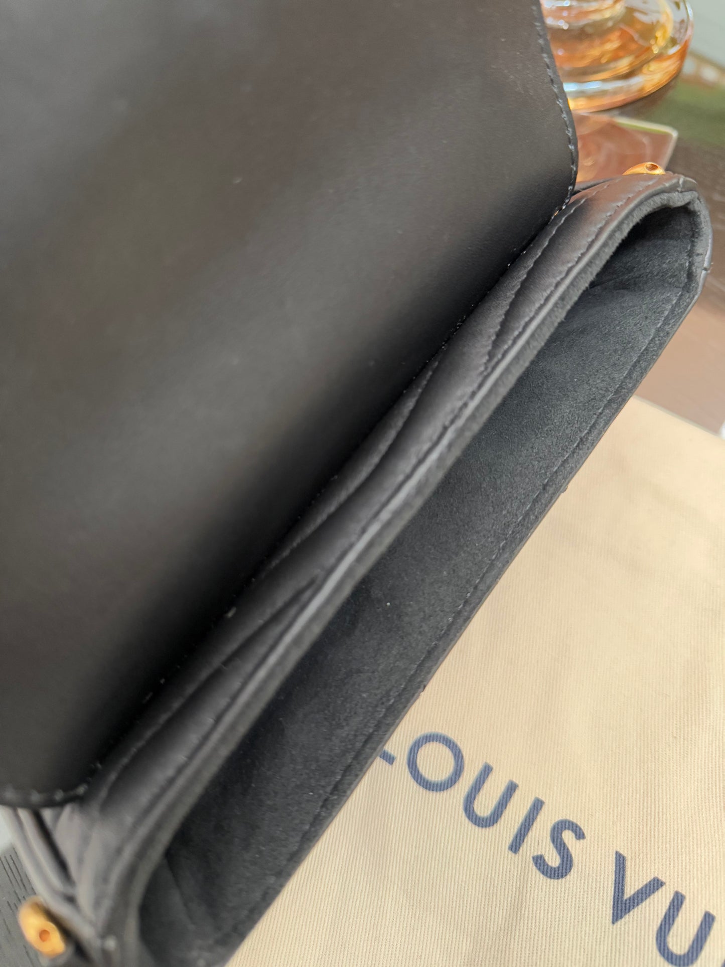Multi Pochette New Wave Noir with Box, Dustbag and Paper bag -Microchip & Authenticed