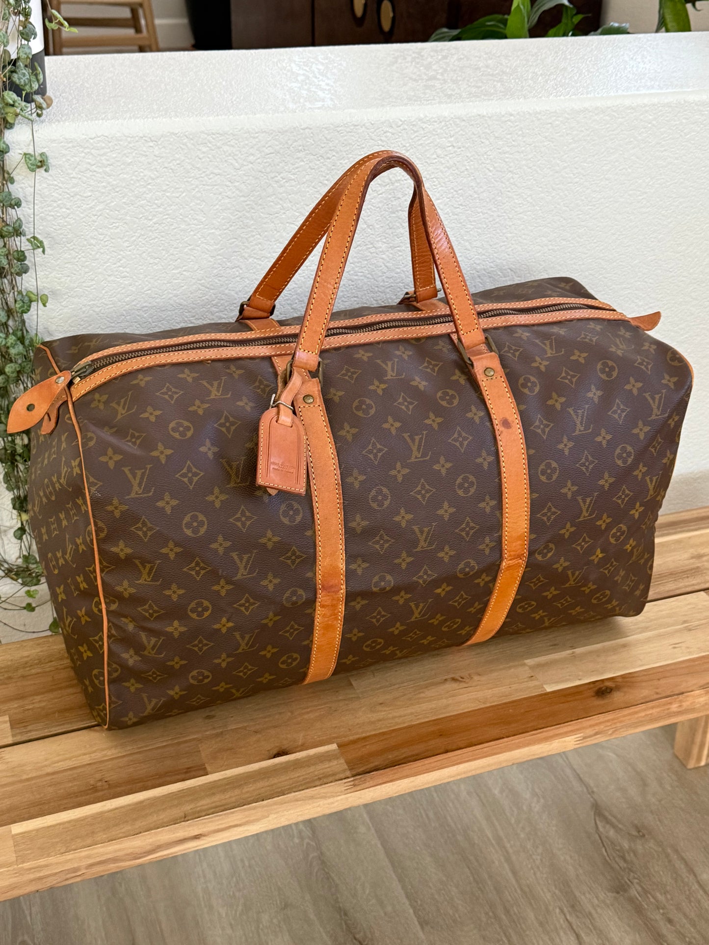 Sac Souple 55 with luggage tag -๐๏ธ Circa 80โs