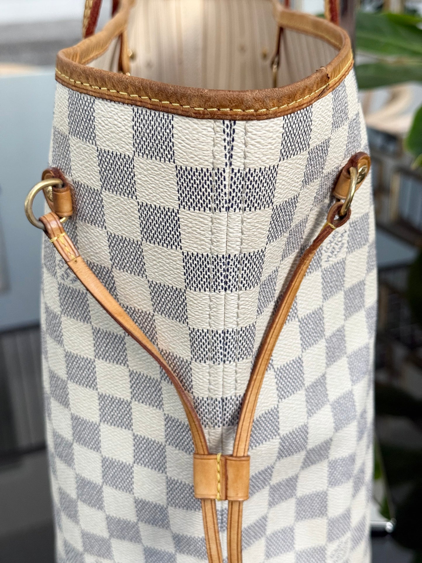 Neverfull MM in Azur with Insert Organizer ๐๏ธ Year: 2009