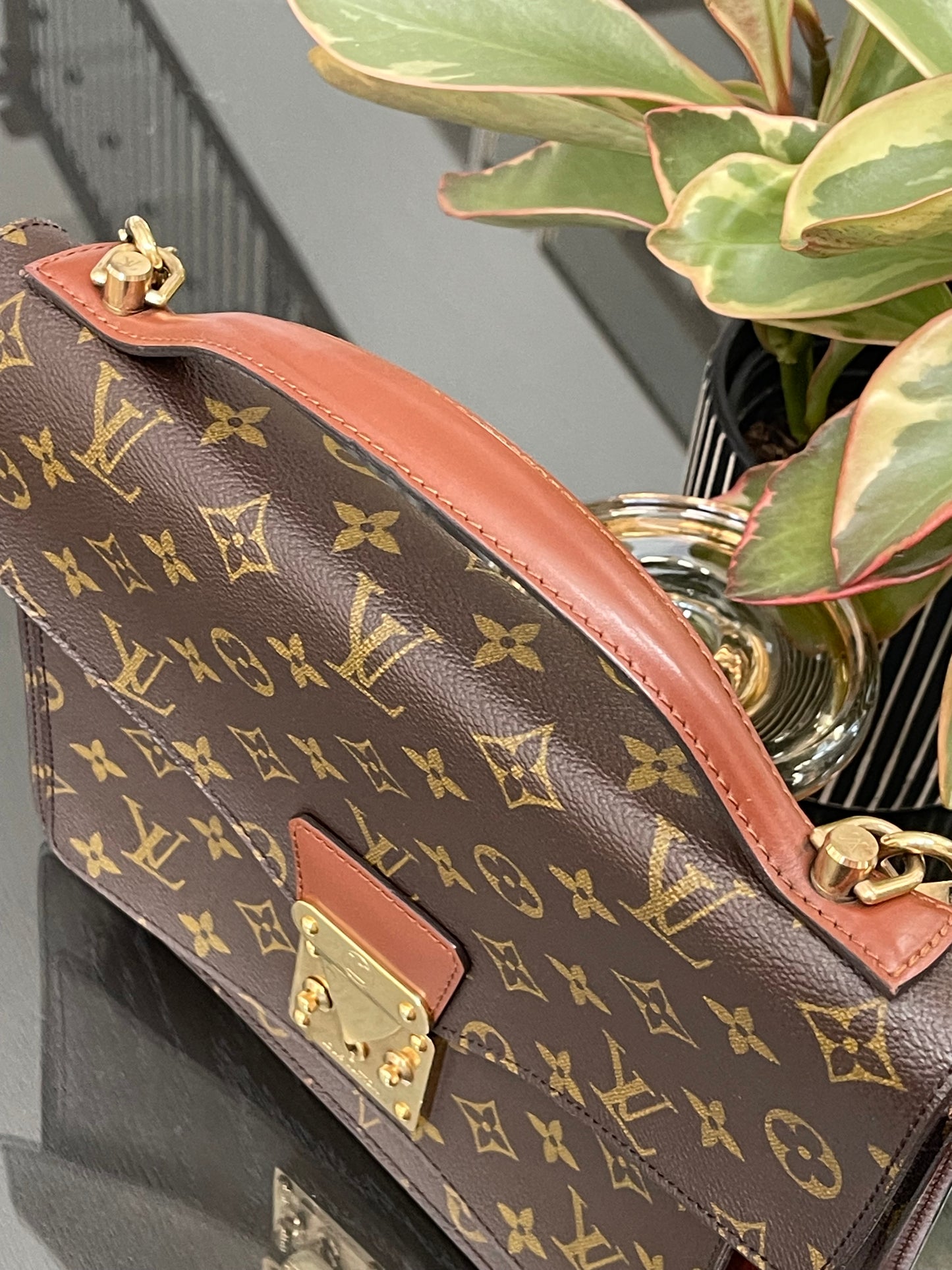 Monceau 28 Crossbody 2 Way Bag - Year: 1995
