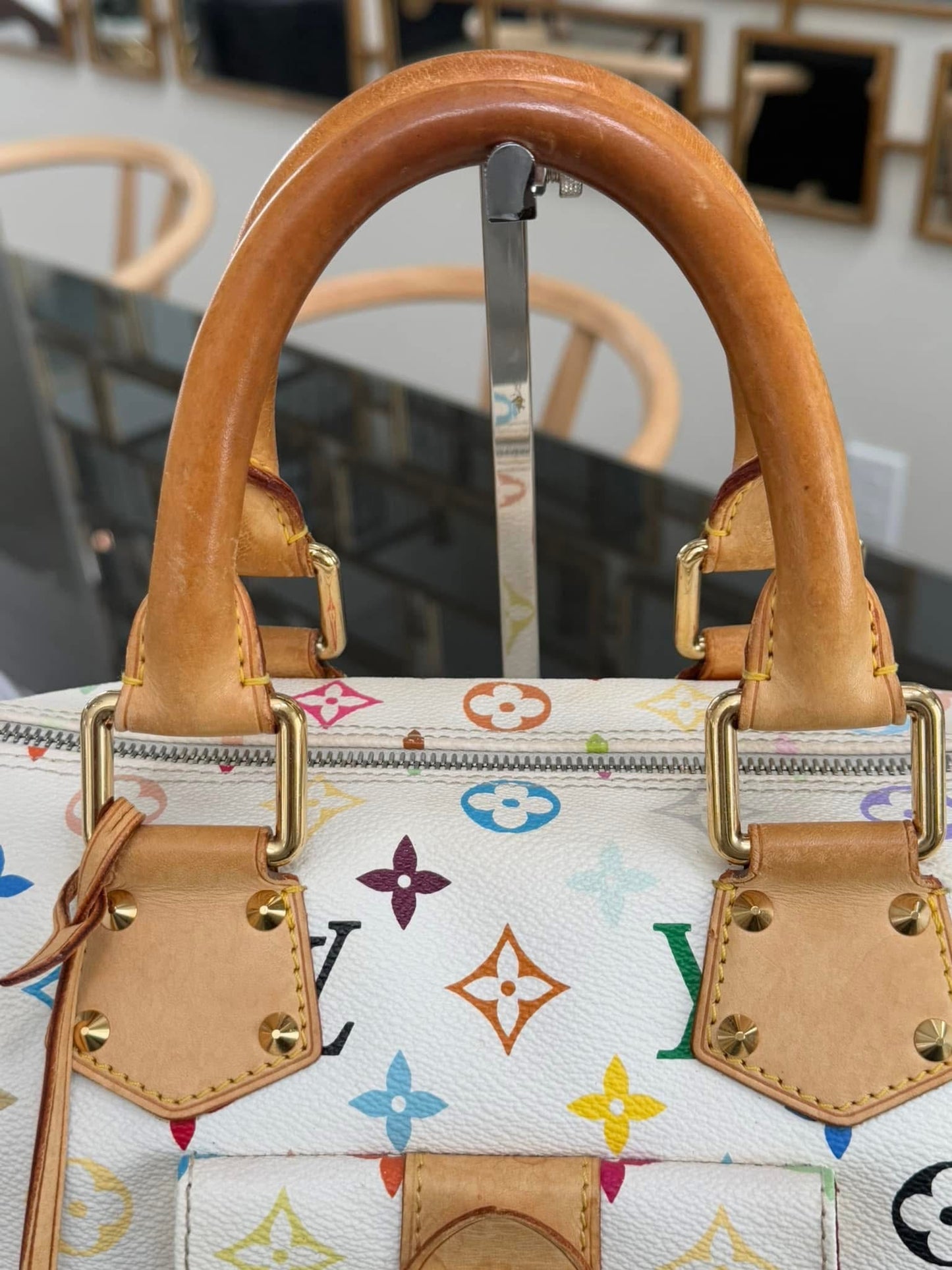 Multicolor Speedy 30 with Dustbag and Insert Organizer π
Year: 2006