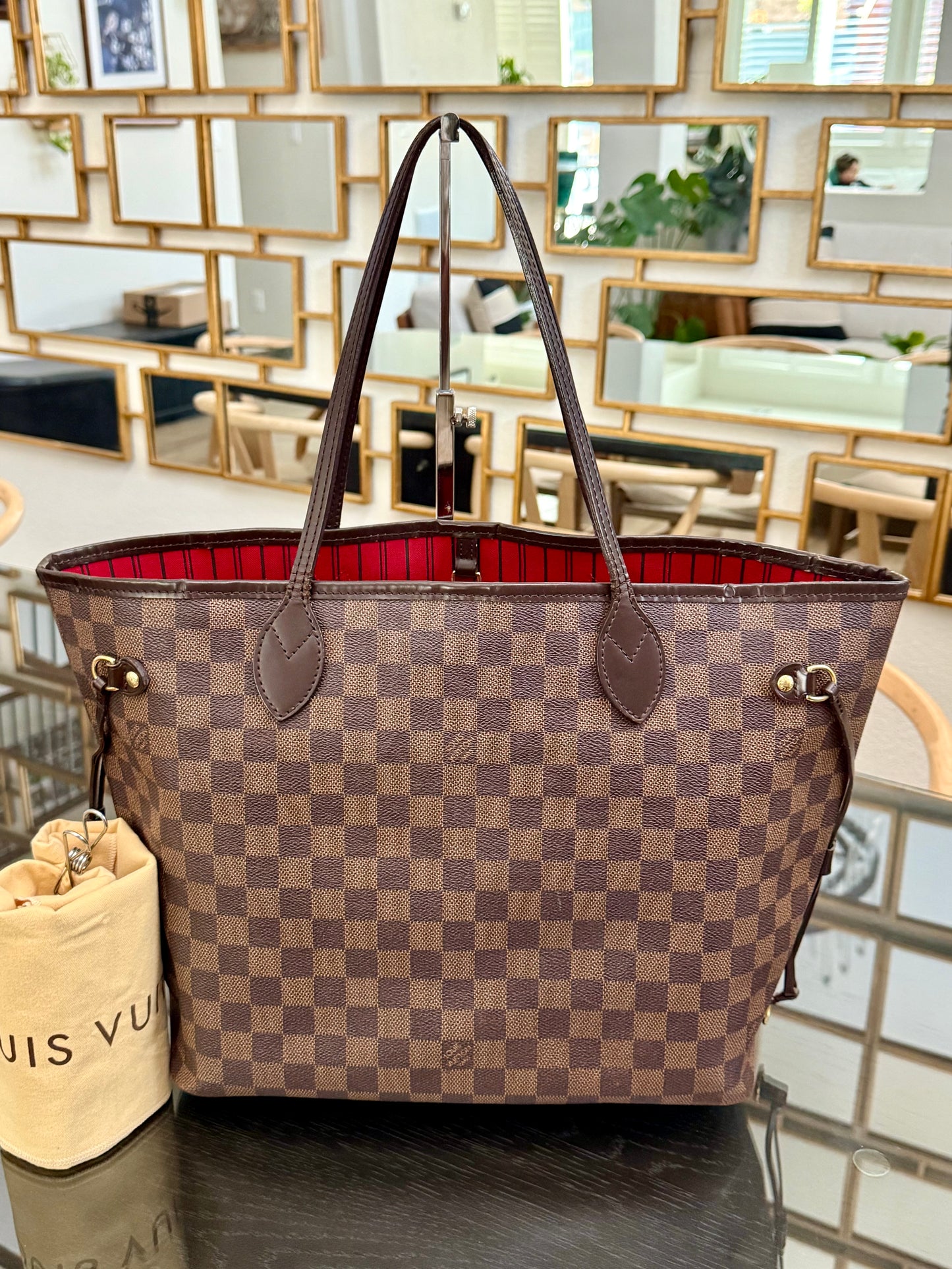 Neverfull MM in DE with Dustbag 🗓️ Year: 2010