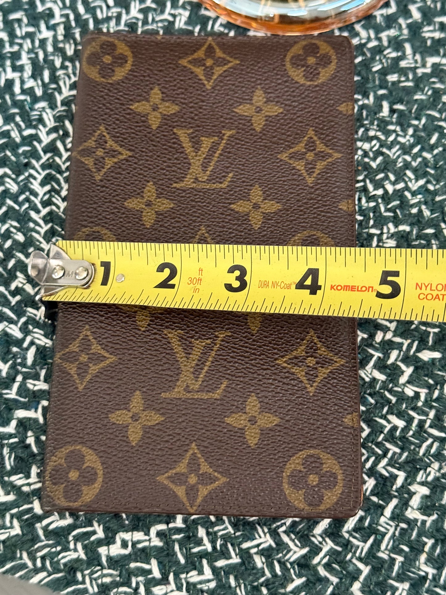 Monogram Checkbook Wallet with 6 Cardholders 🗓️ Year: 1990