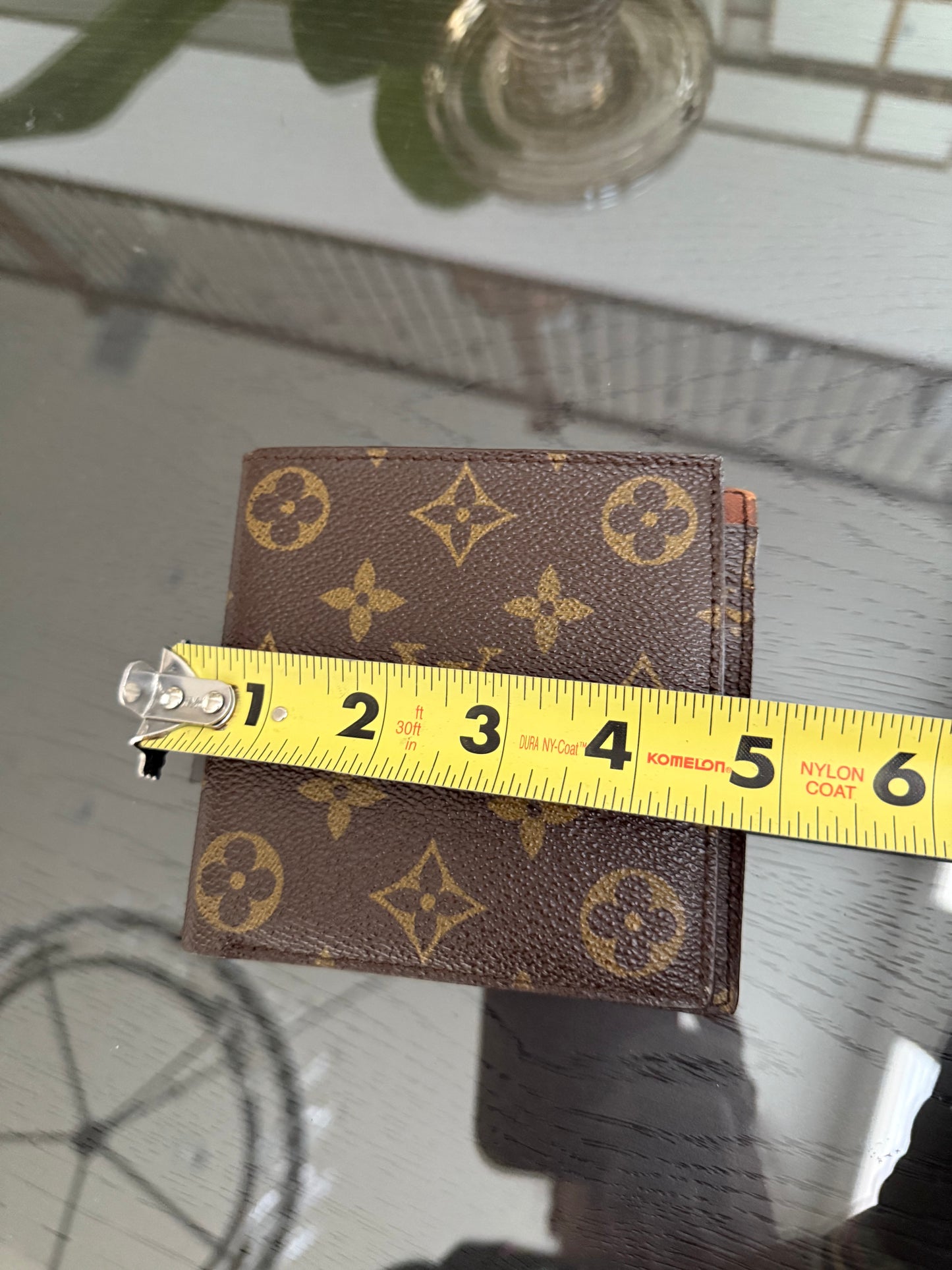 Vintage Monogram Mens Bifold Wallet ๐๏ธ Year: Pre Date