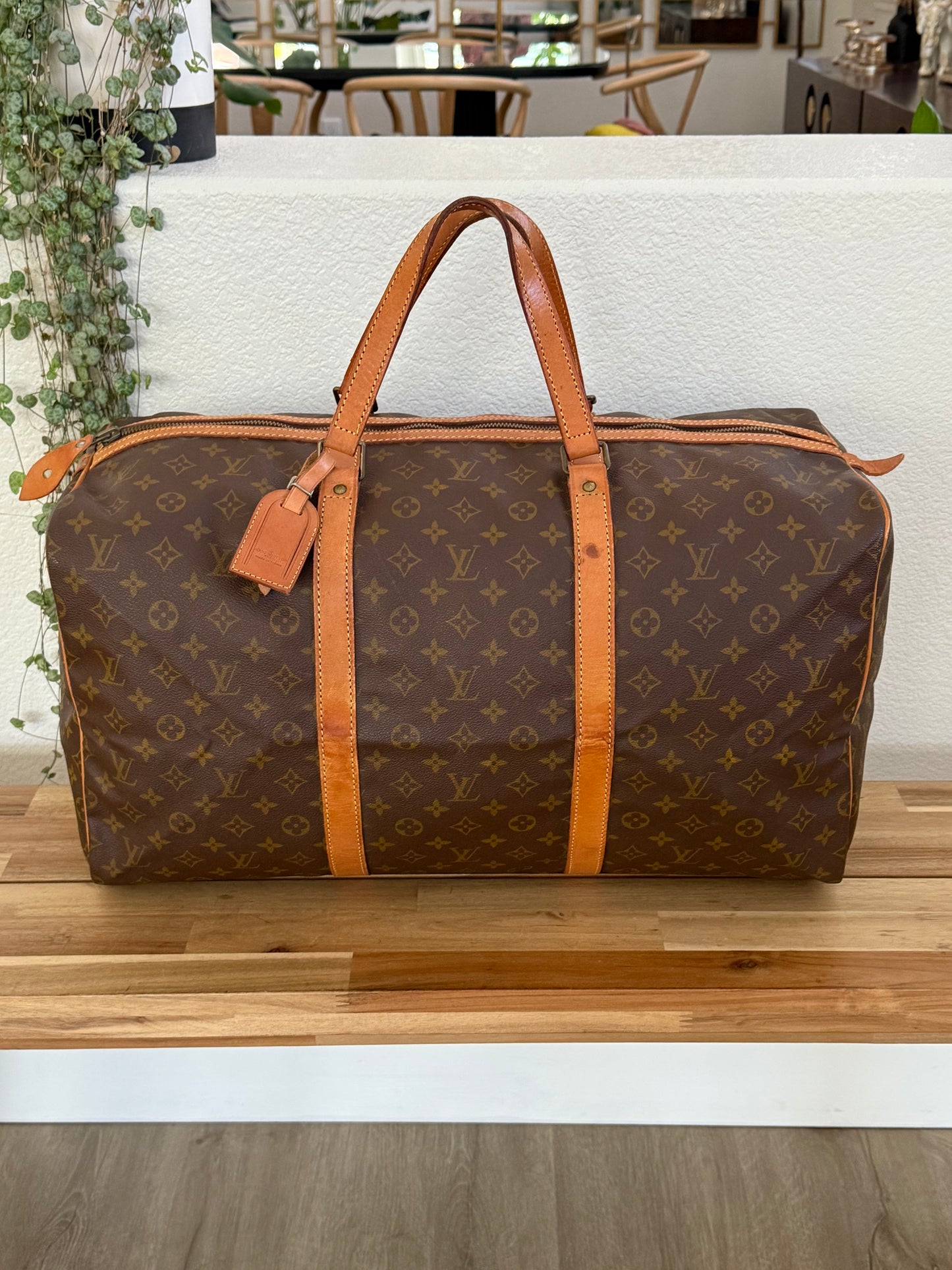 Sac Souple 55 with luggage tag -๐๏ธ Circa 80โs