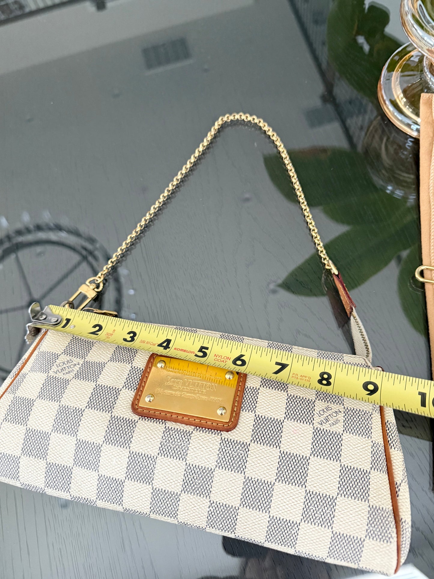 Eva Clutch in Azur with Dustbag , box and Paper bag-๐๏ธ Year: 2011