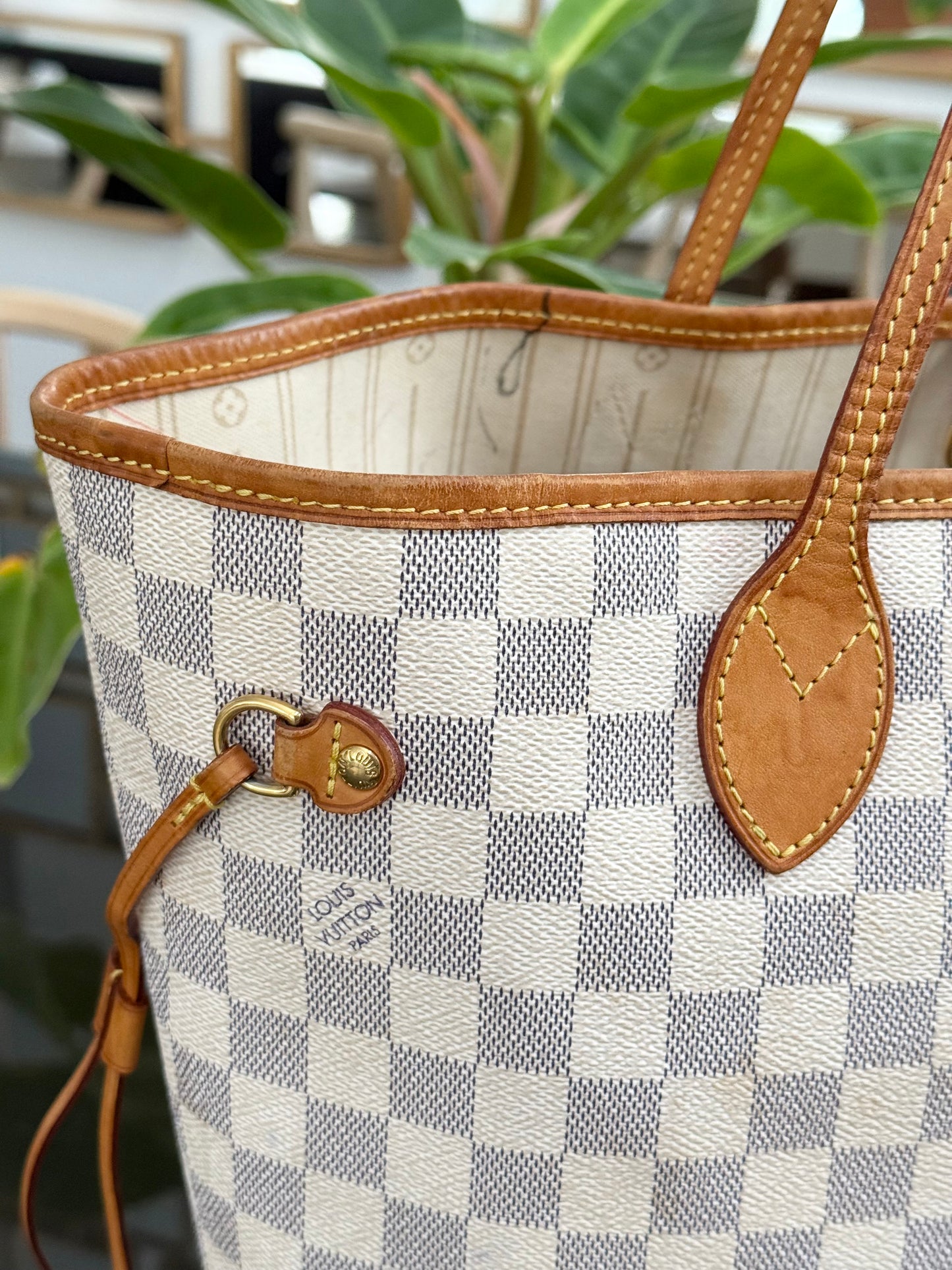 Neverfull MM in Azur with Insert Organizer 🗓️ Year: 2011