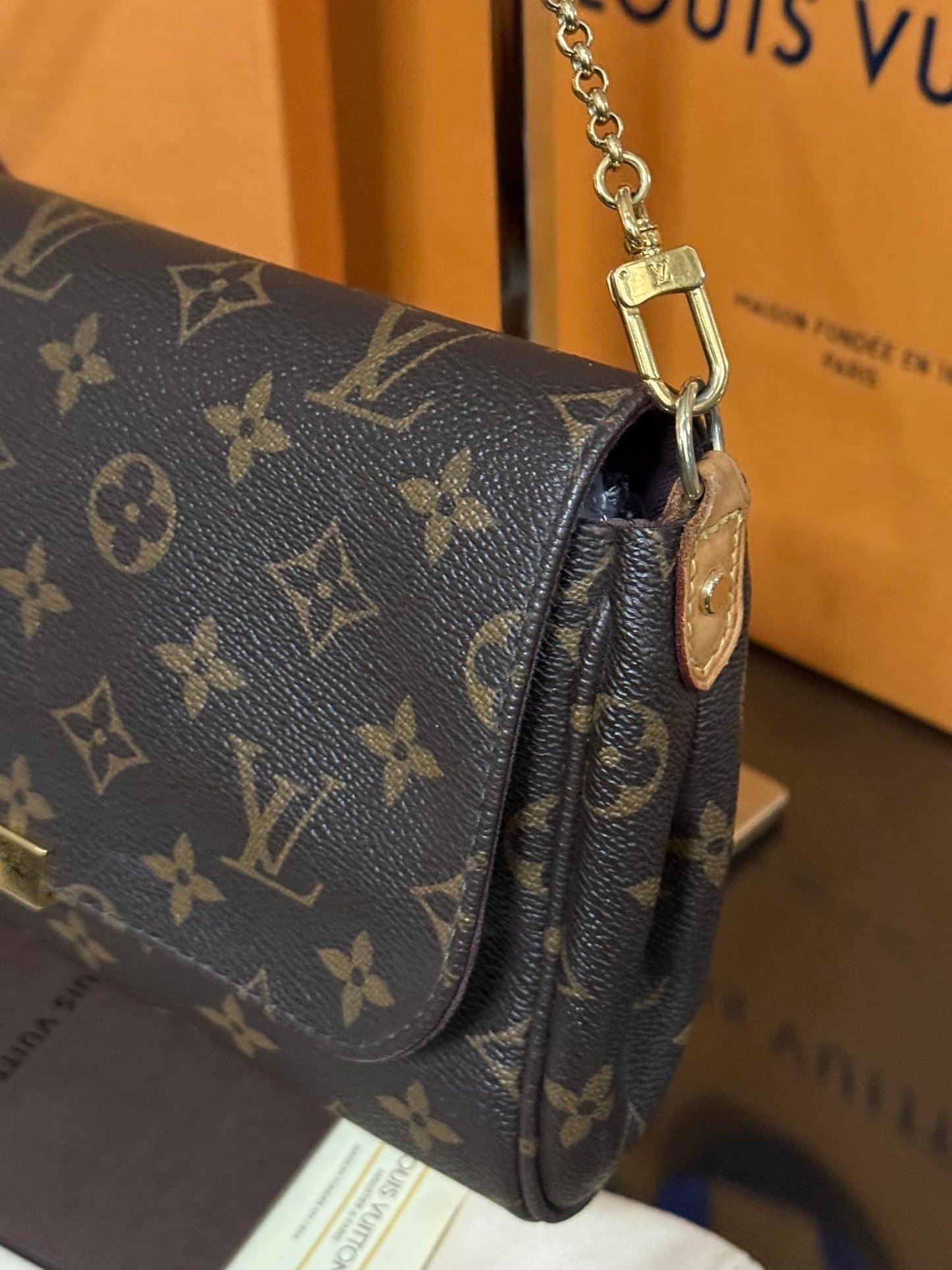 Favorite MM in Monogram with Dustbag, Box and Paper Bag -Year: 2013