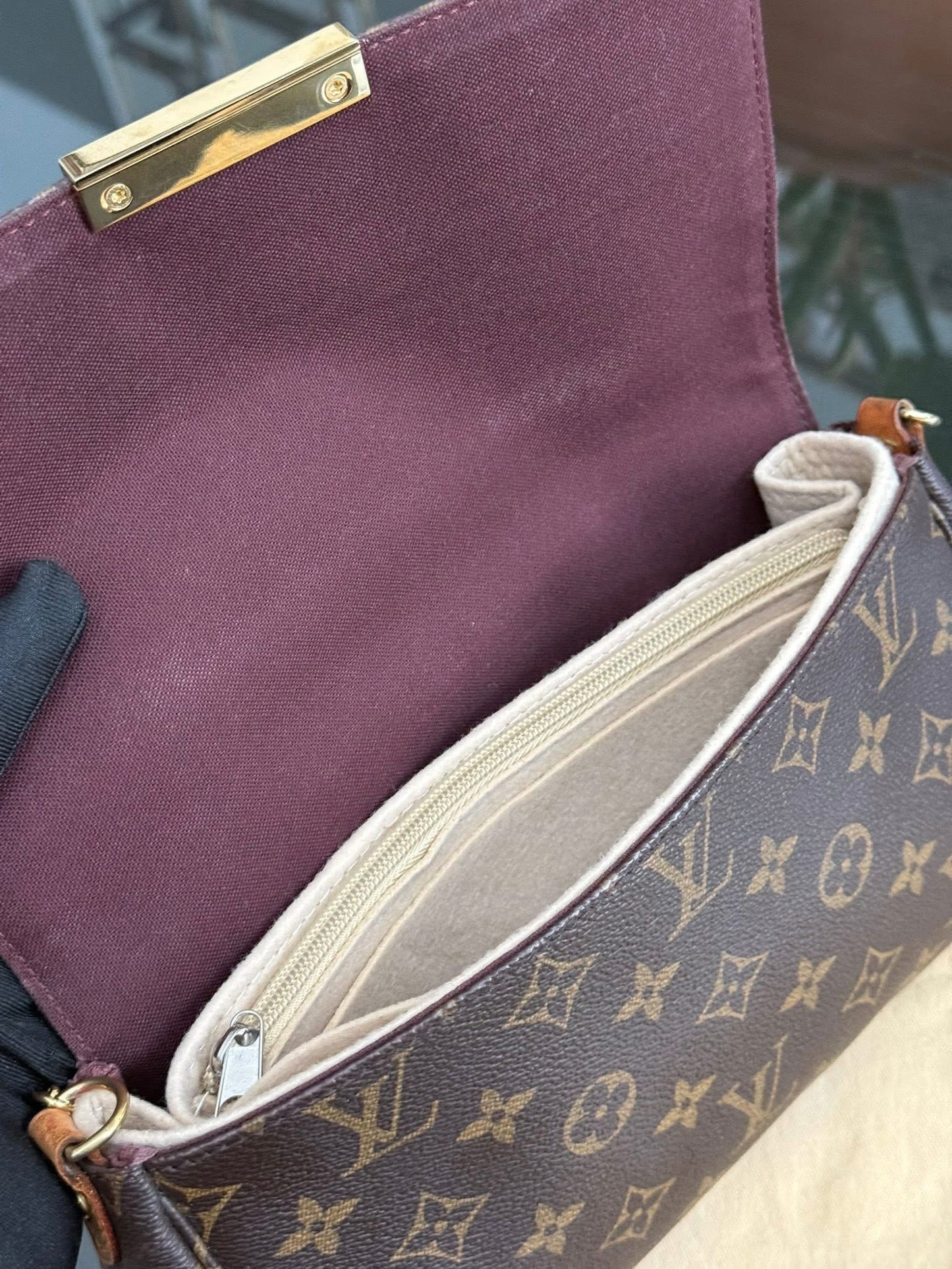 Favorite MM in Monogram with Dustbag, Insert organizer and Paper Bag -๐๏ธ Year: 2018