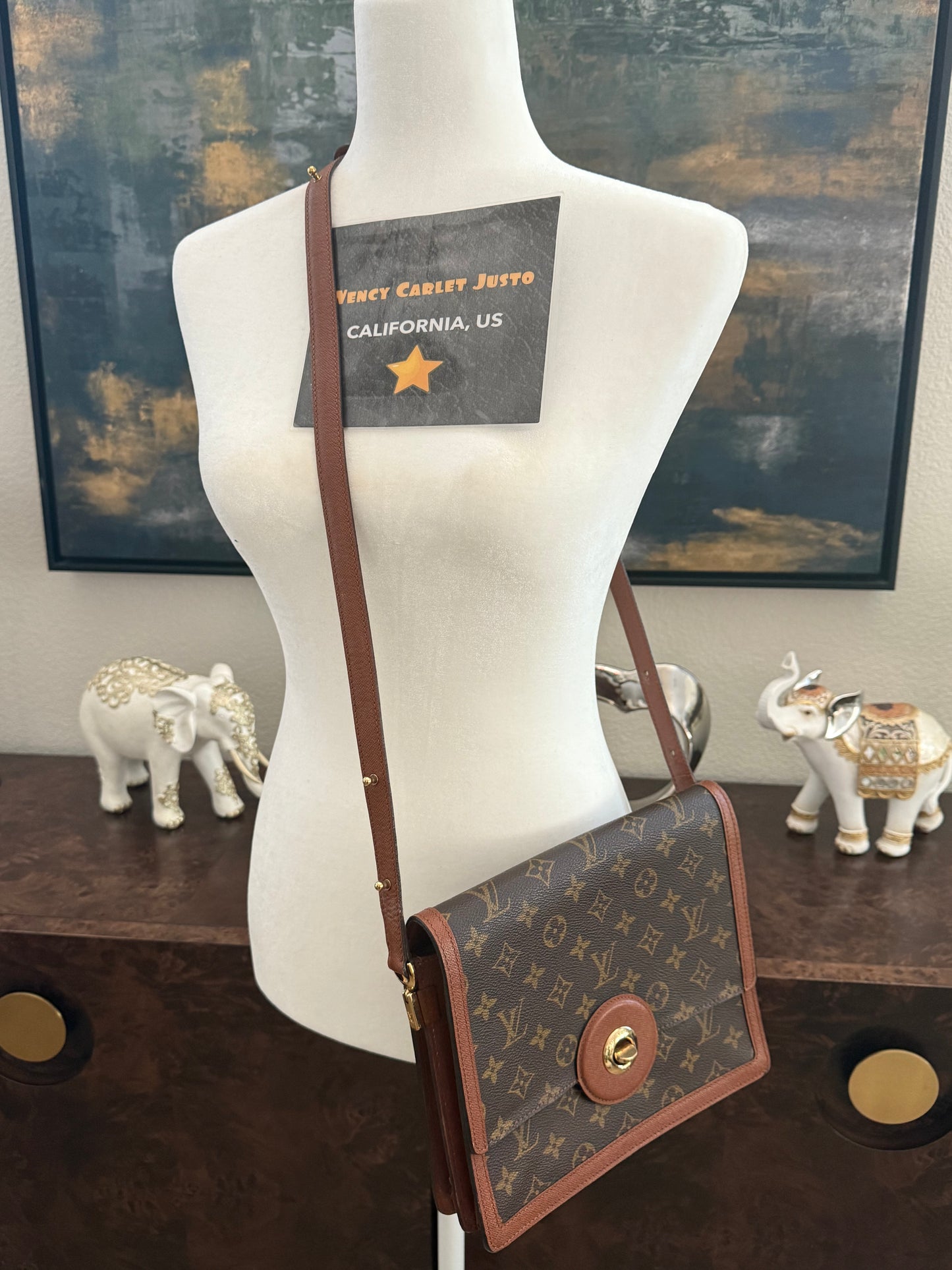 Monogram Raspail 2 Way Bag -🗓️ Year 1994