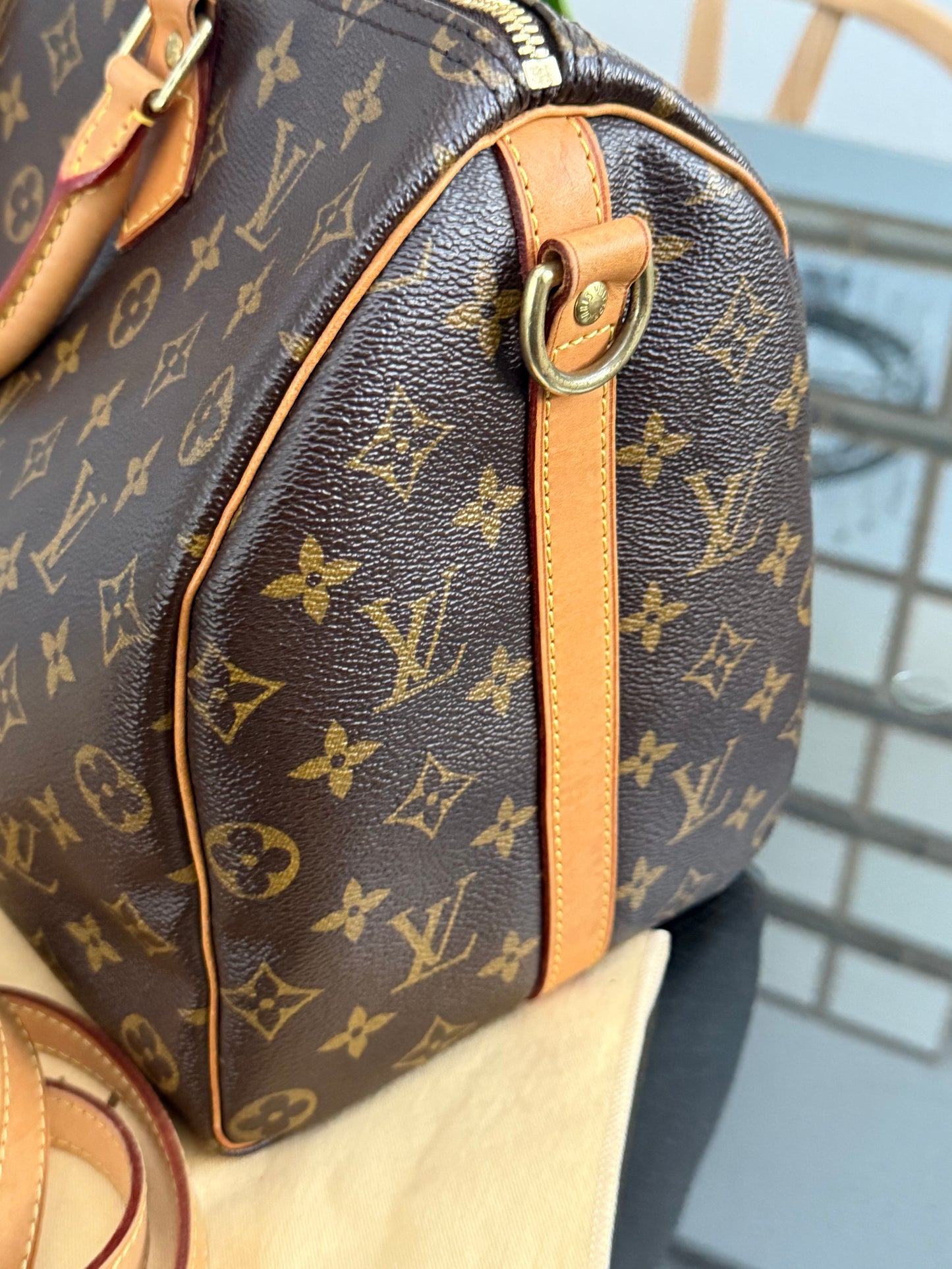 Speedy 35 Bandoulier with lock ๐key, Dustbag and handle cover - ๐
Year: 2011