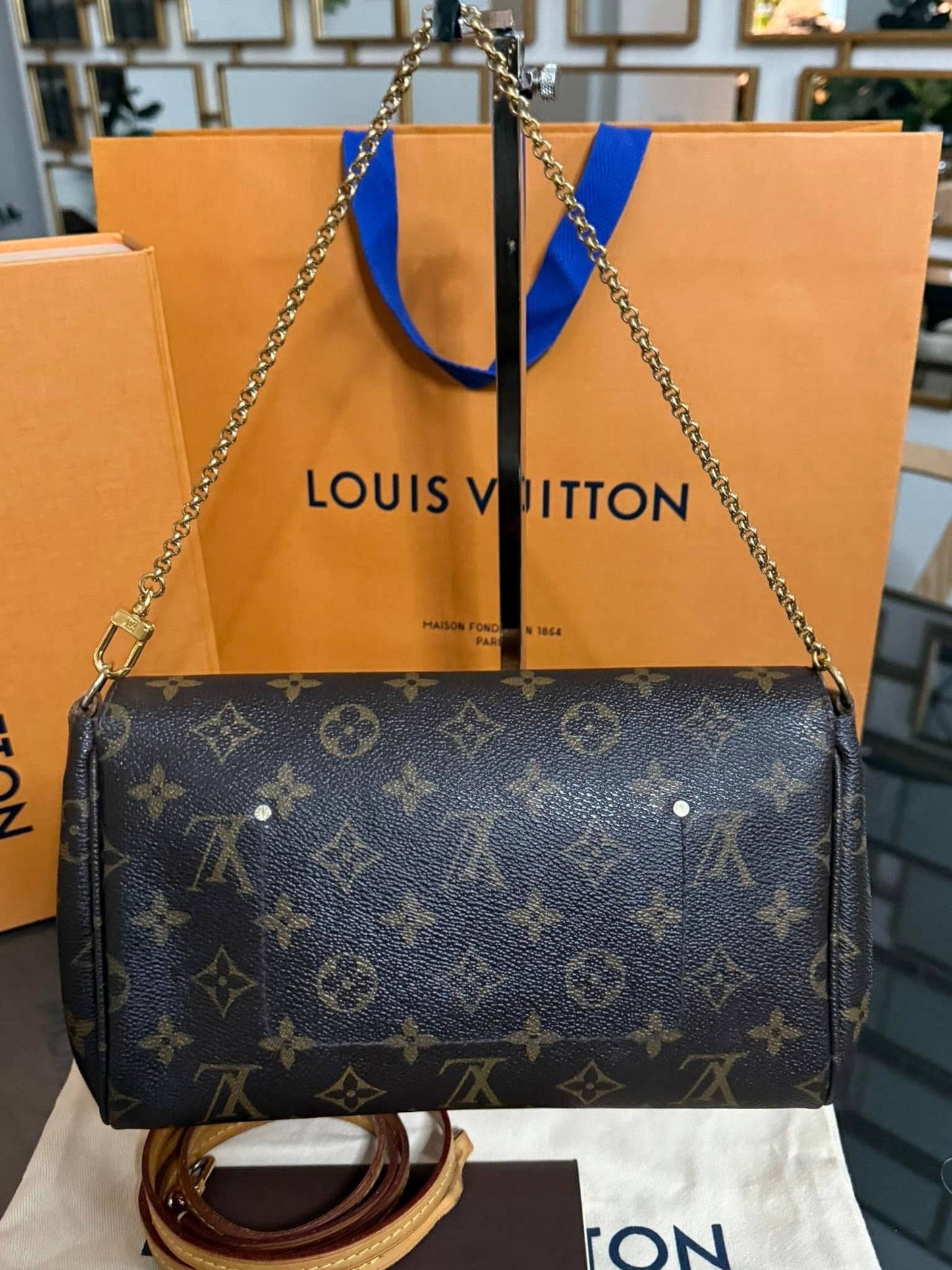 Favorite MM in Monogram with Dustbag, Box and Paper Bag -Year: 2013