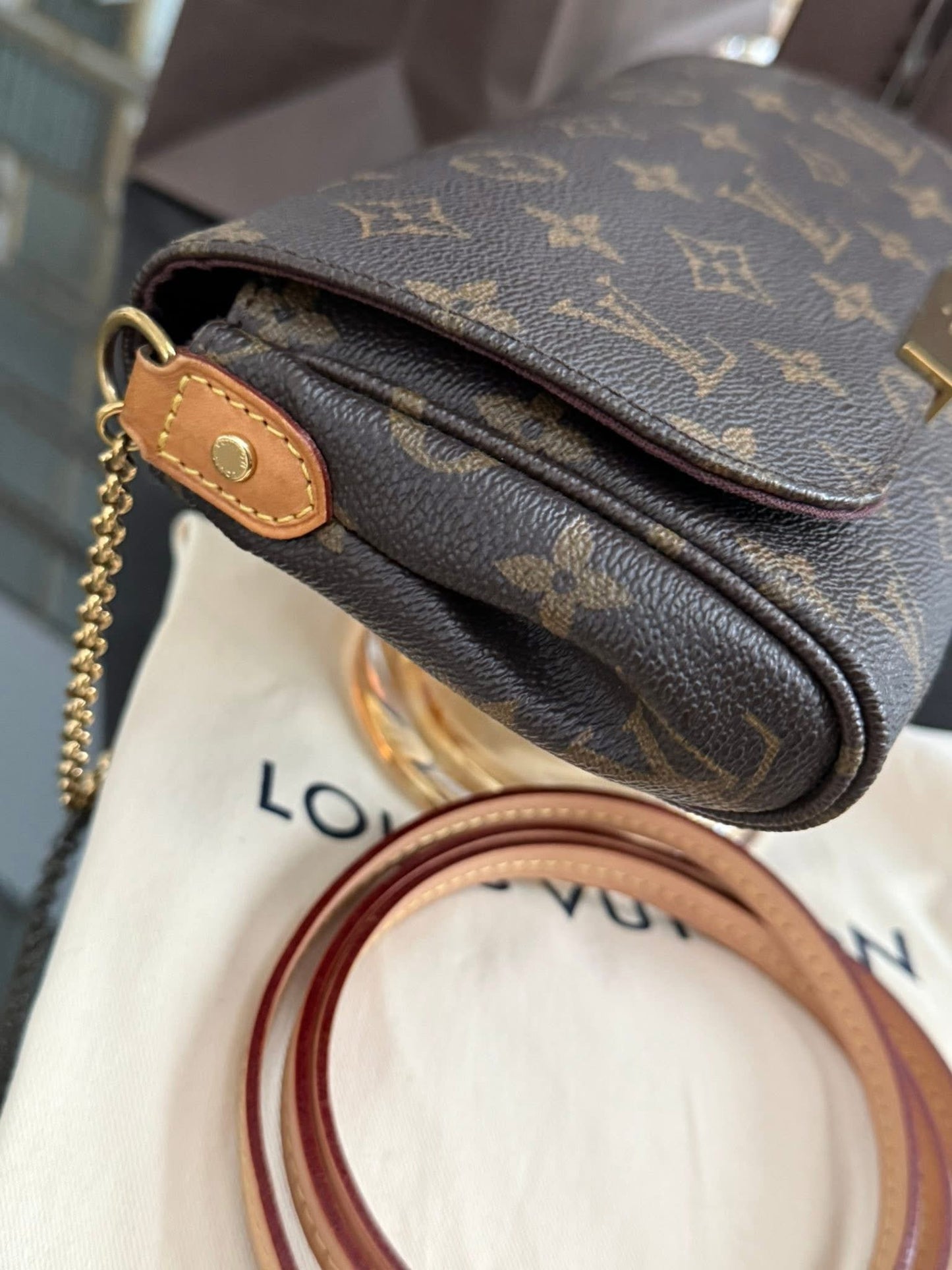 Favorite PM in Monogram with Dustbag, Box and Paper Bag -๐๏ธ Year: 2013