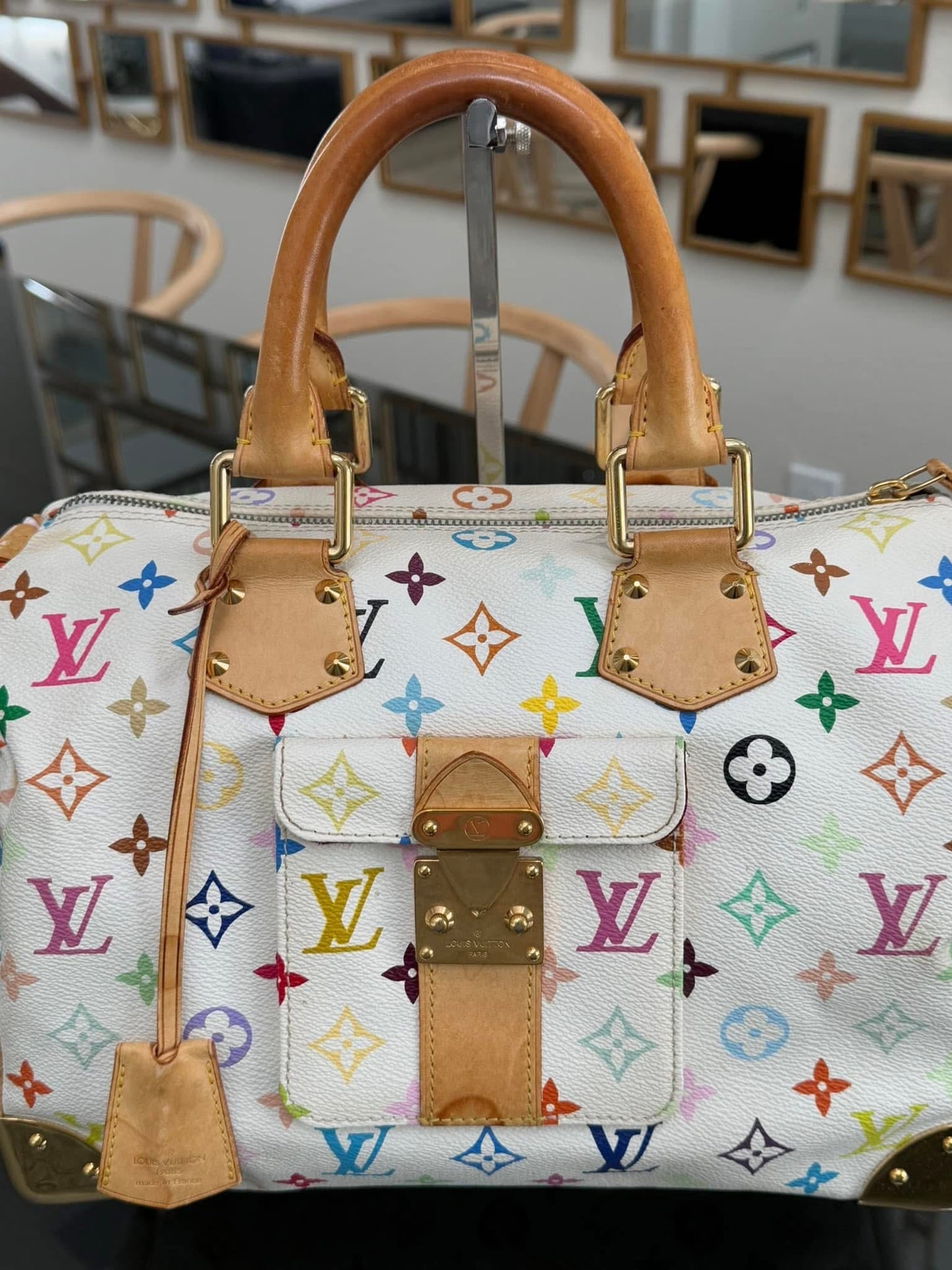 Multicolor Speedy 30 with Dustbag and Insert Organizer π
Year: 2006