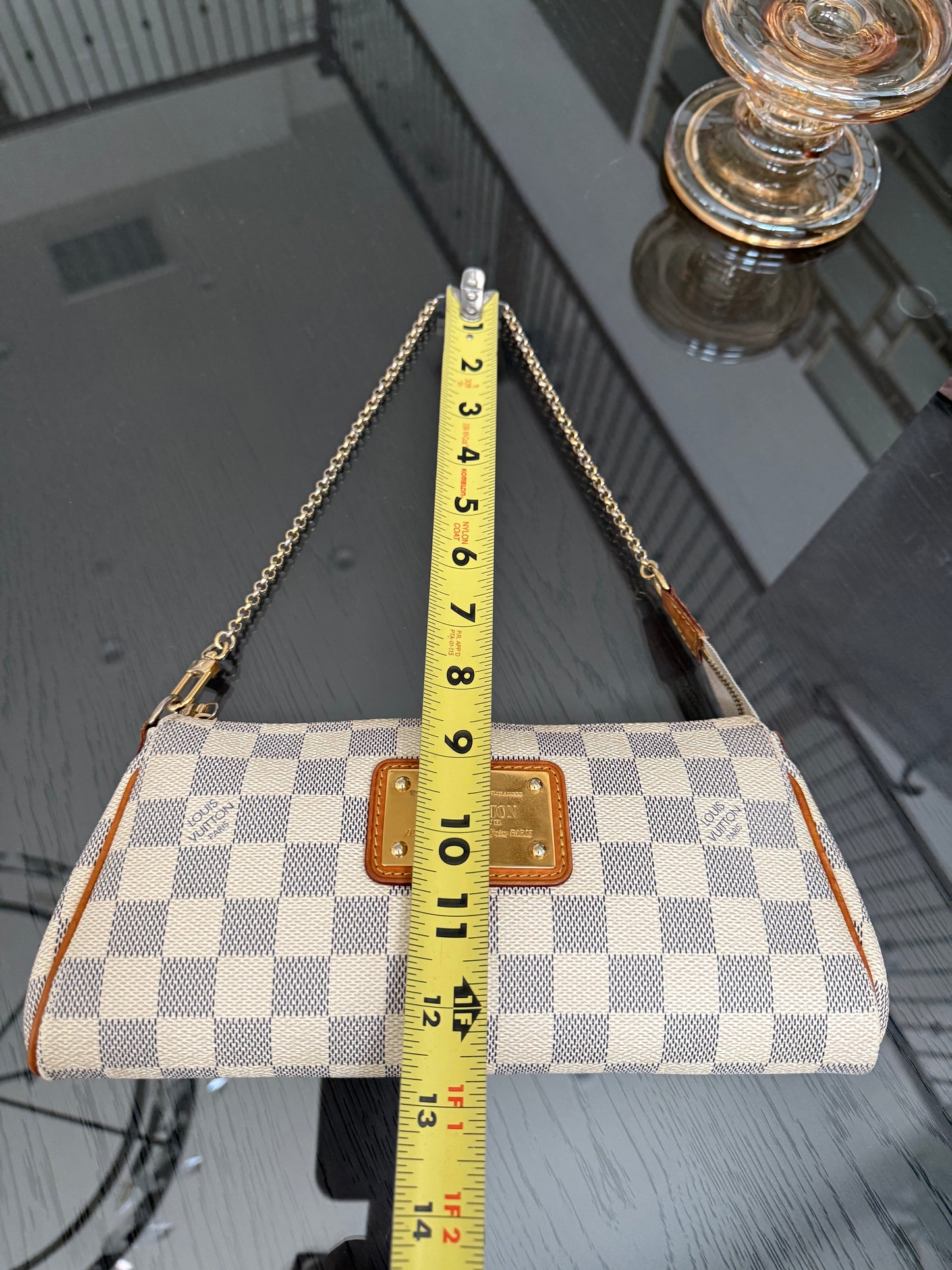 Eva Clutch in Azur with Dustbag , box and Paper bag 🗓️ Year: 2011
