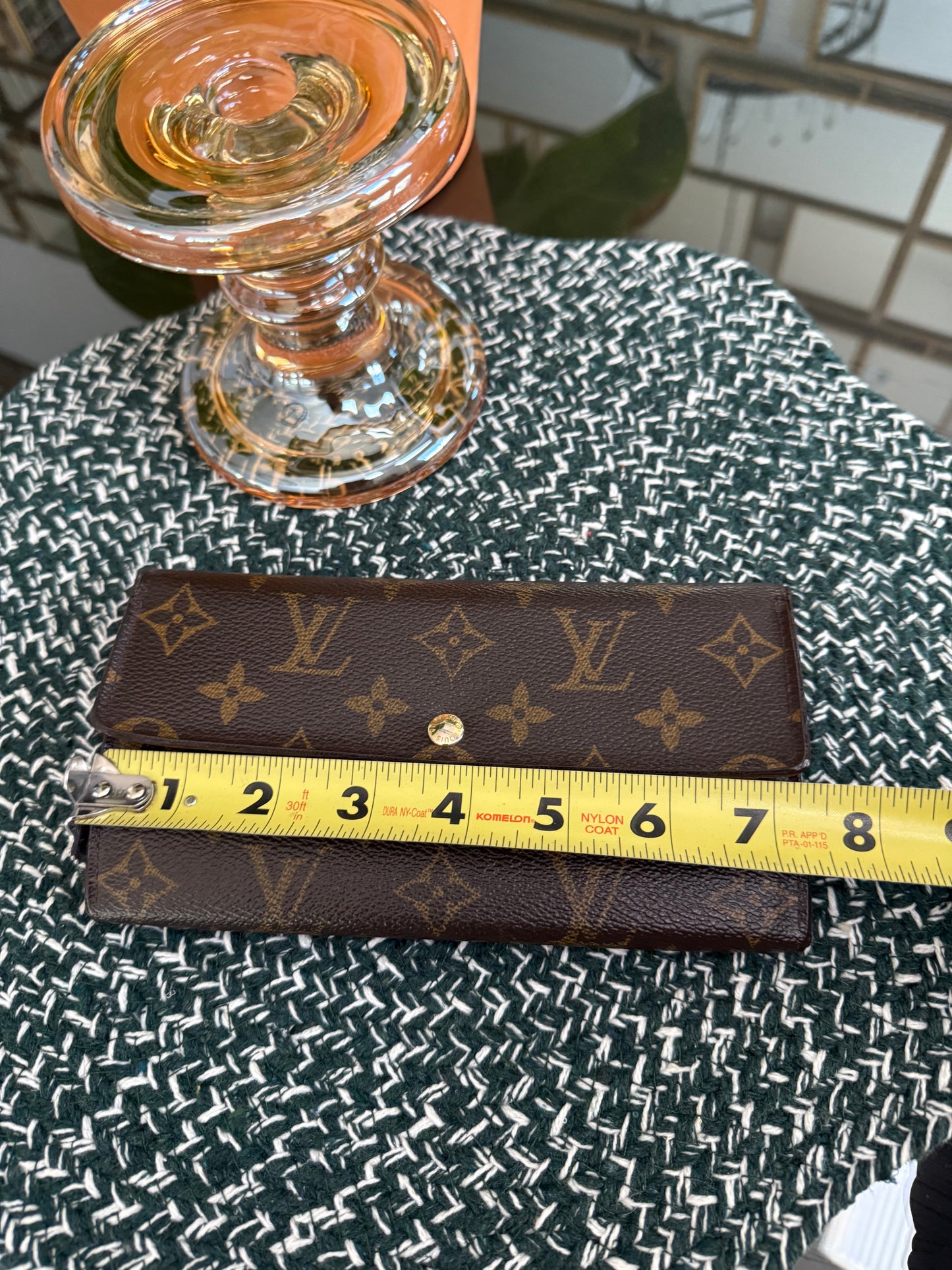 Sarah Wallet in Monogram with 10 Cardholders 🗓️ Year: 2012