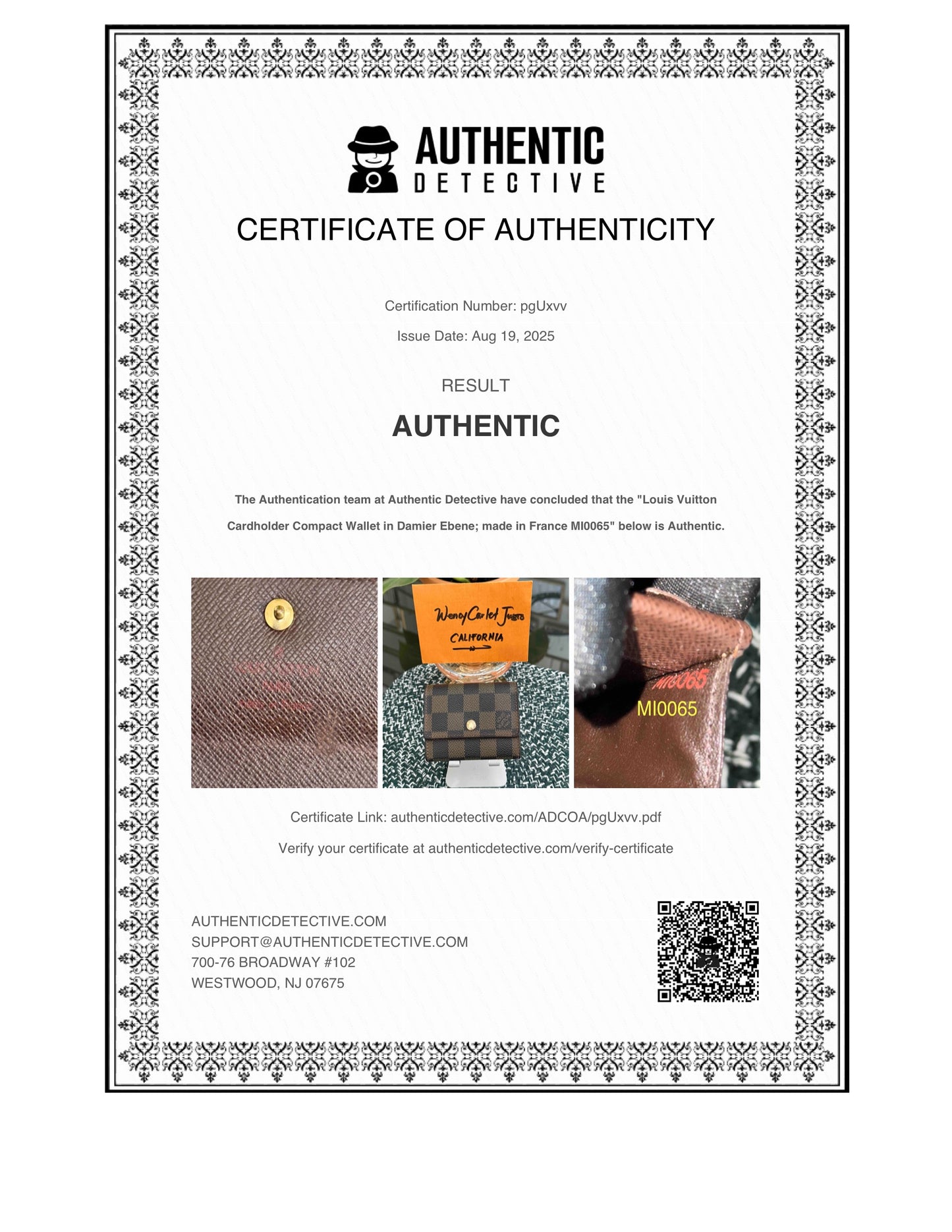 Cardholder Compact Wallet in DE 🗓️ Year: 2005