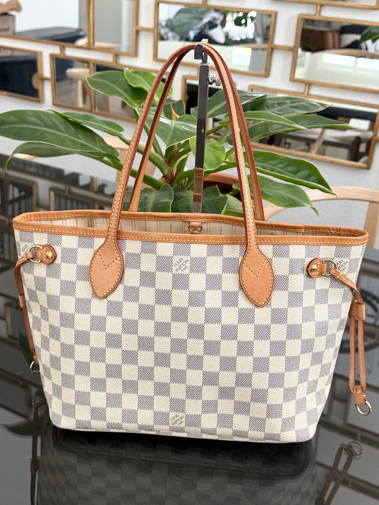 Neverfull PM in Azur with Dustbag and Insert Organizer ๐๏ธ Year: 2012
