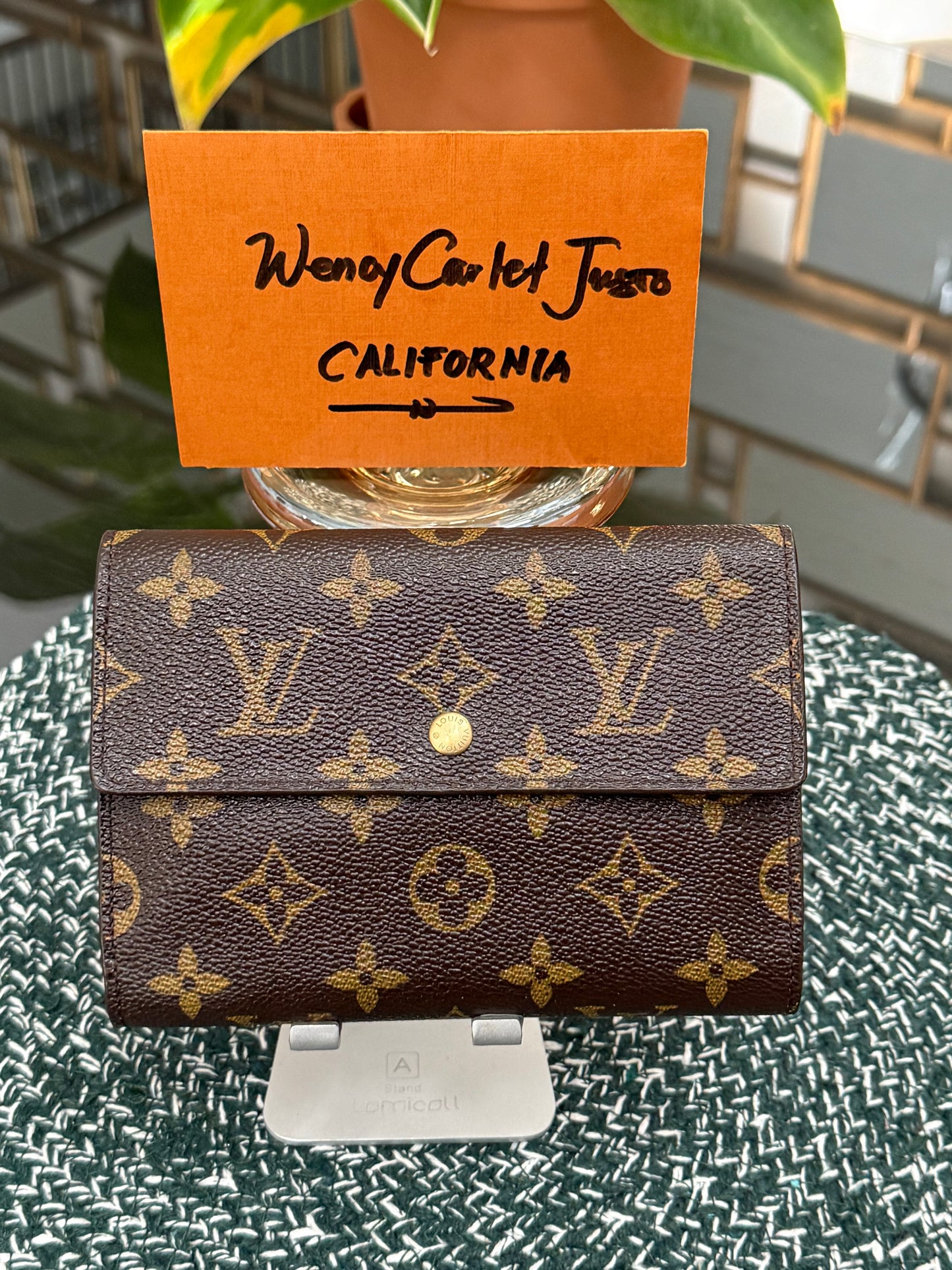 Etui Wallet Passport Holder in Monogram with 6 Cardholders ๐๏ธ Year: 1999