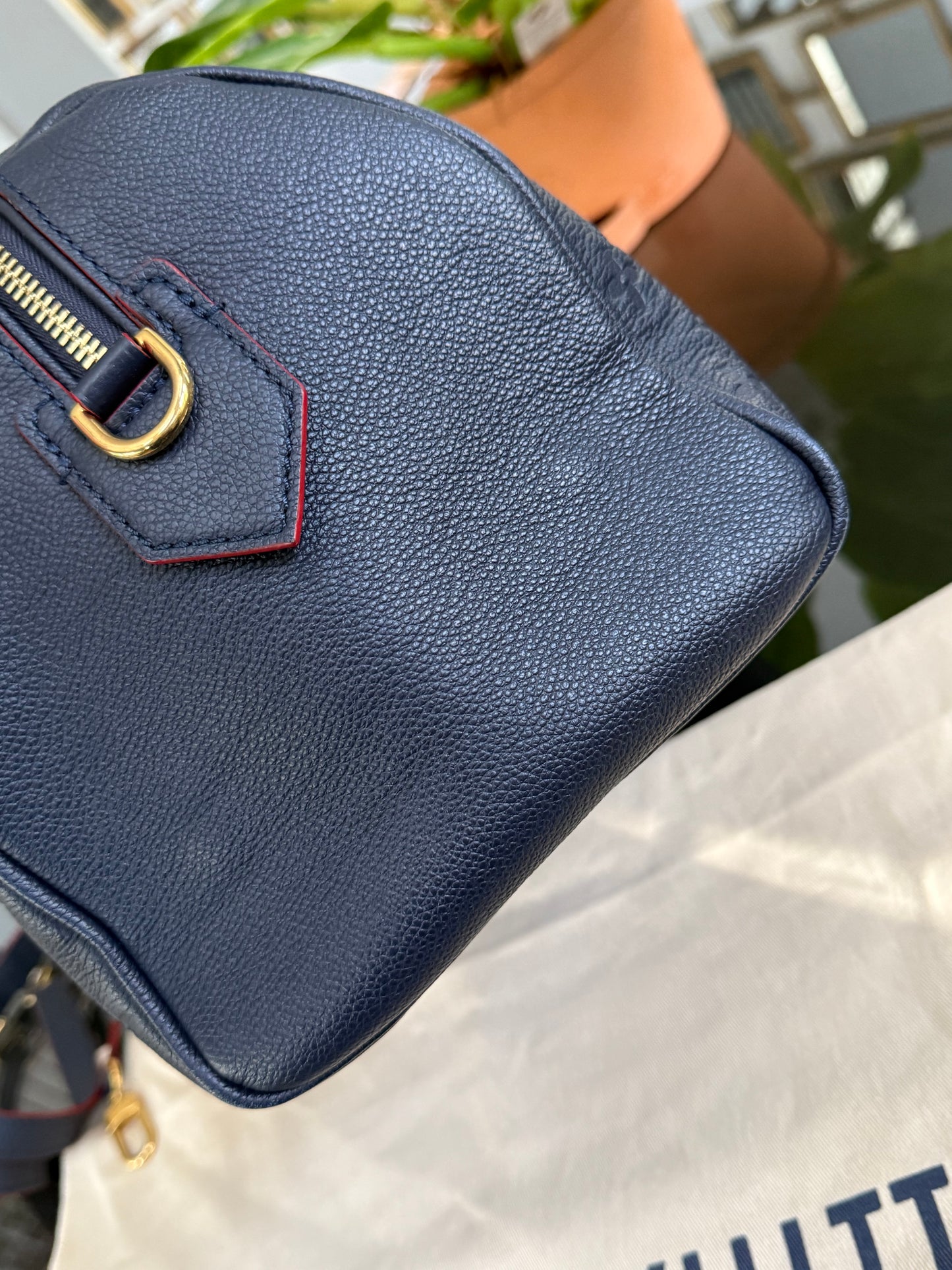 Empreinte Speedy 30 Bandoulier Marine Rouge with Dustbag ๐๏ธ Year: 2016