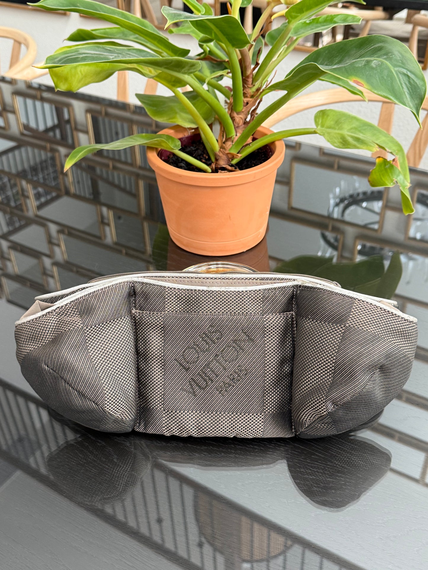 Damier Geant Ceinture Jogging Waist Bag -🗓️ Year: 2004